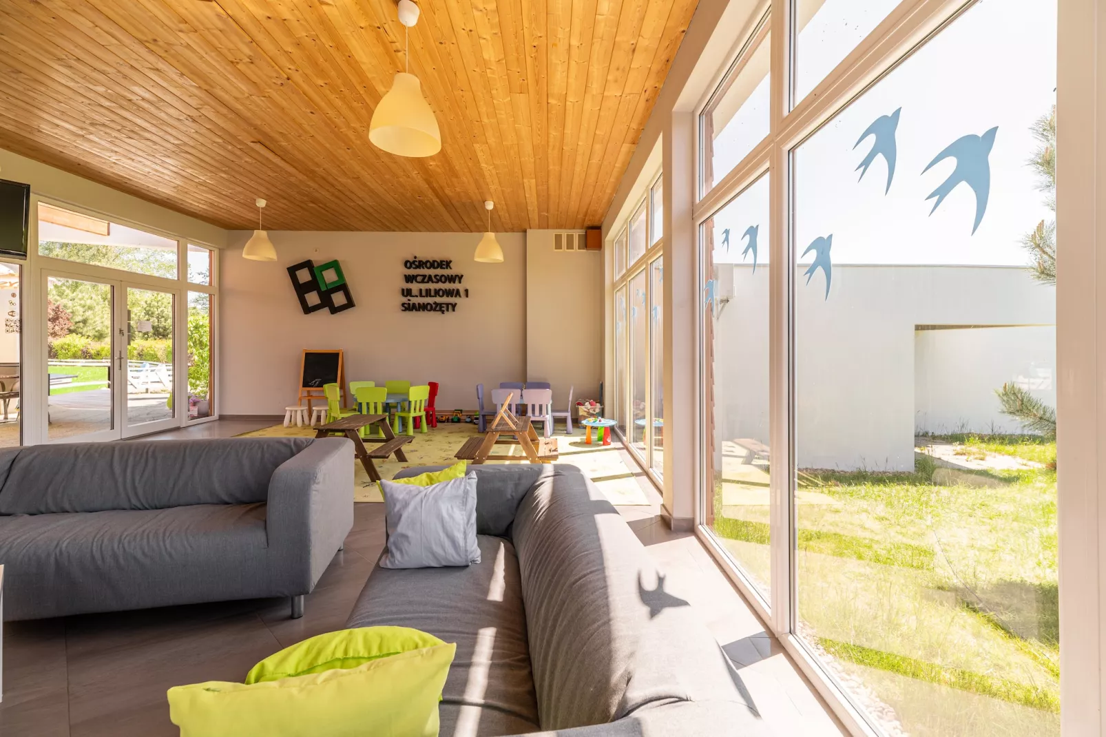 Domki wakacyjne z basenem Sianożąty-Parkfaciliteiten