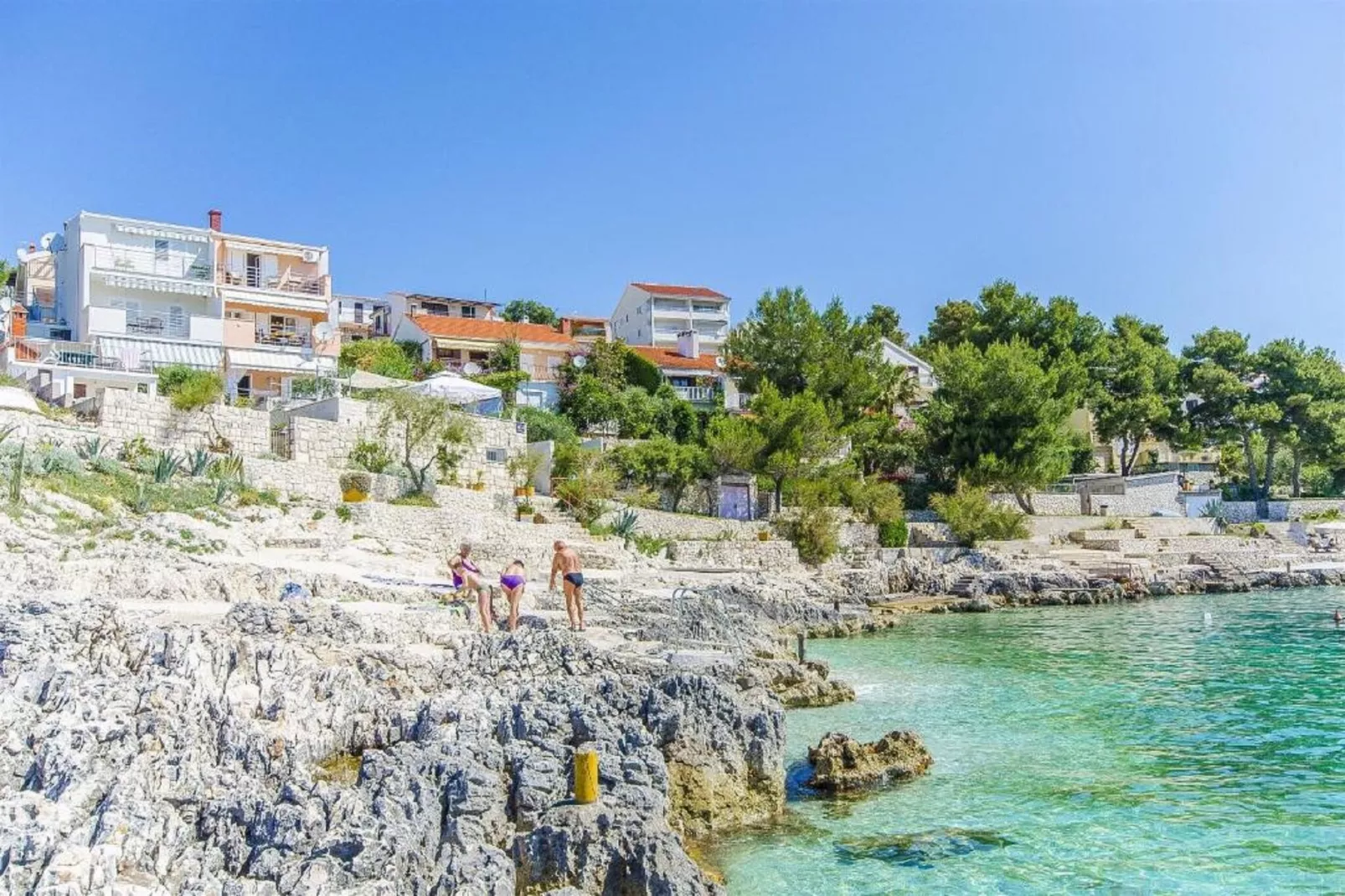 Apartments Nives - One Bedroom Apartment (A2)-Uitzicht