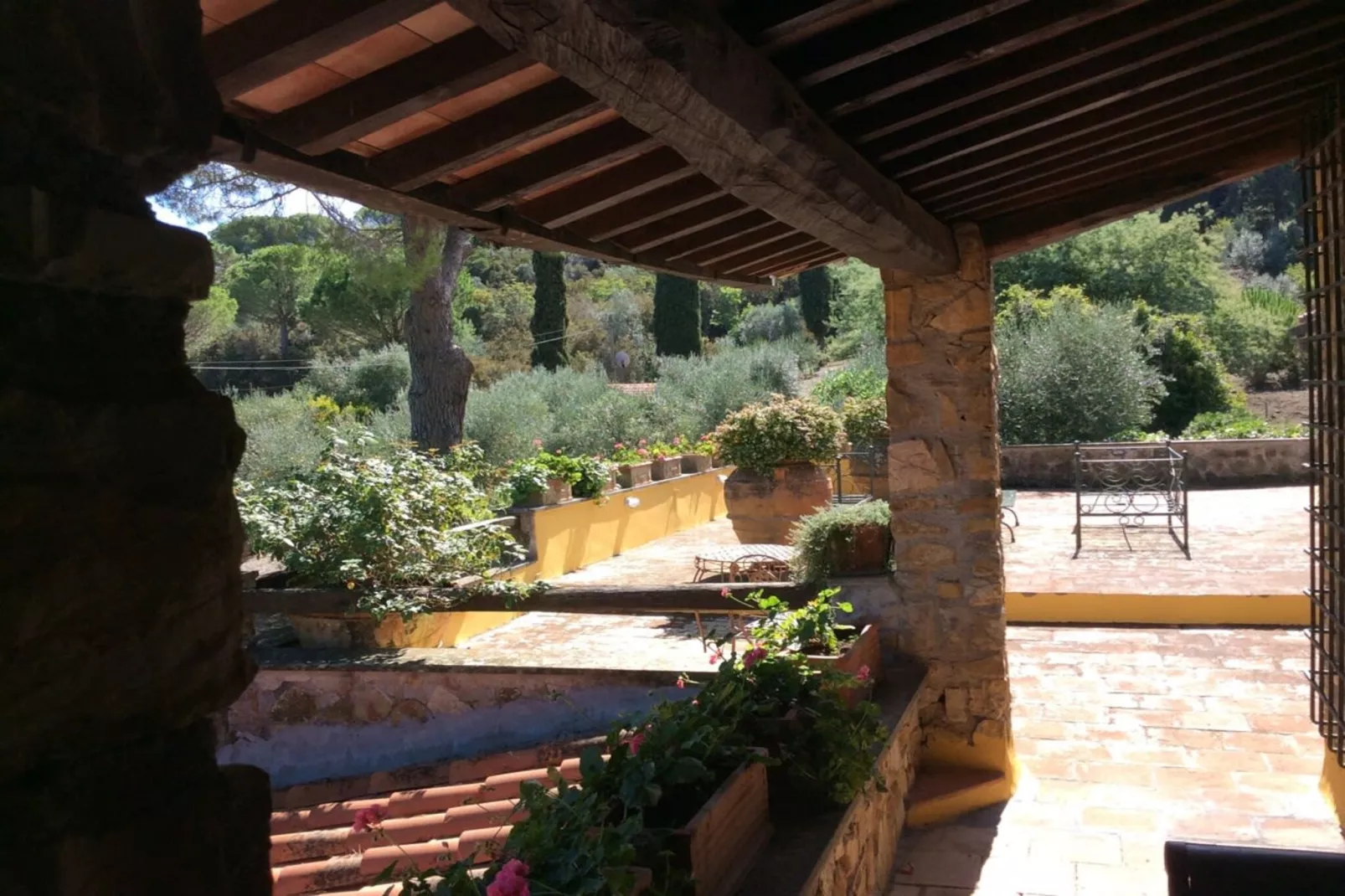 Villa della Fonte-Terrasbalkon