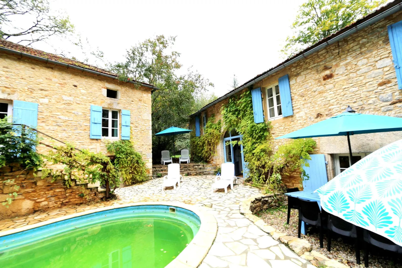 Gite Traban Bas-Zwembad