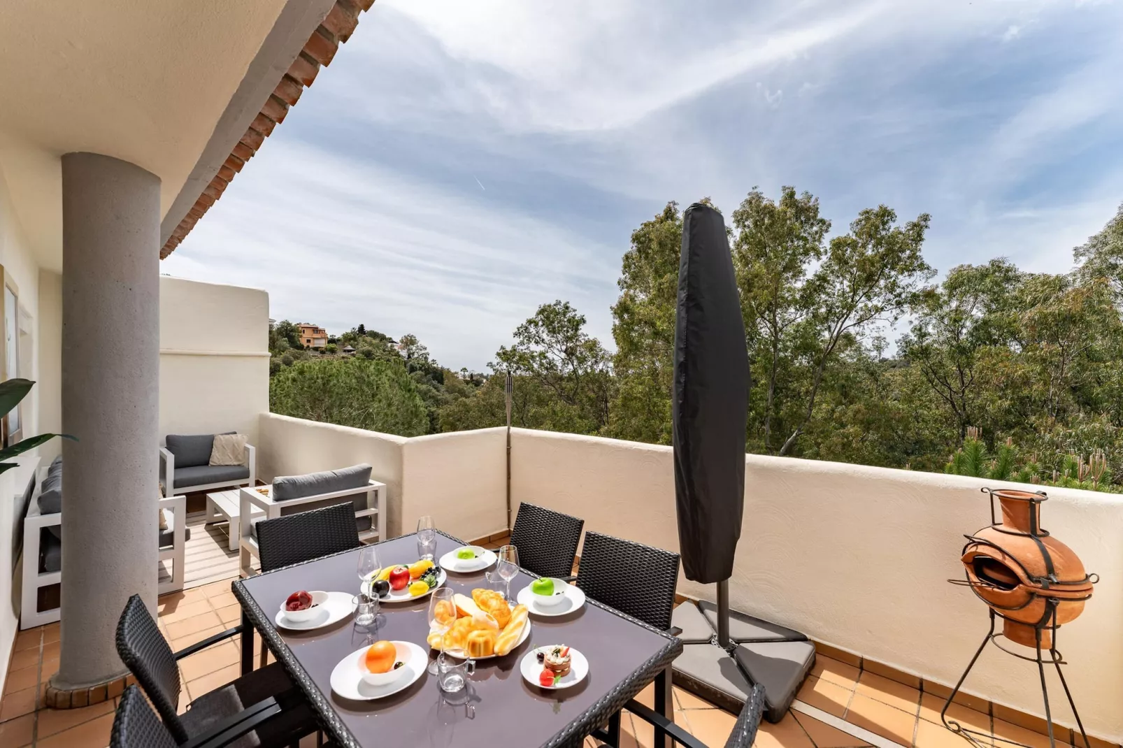 CT 366 - Faro's Silent Dream in Elviria - Marbella-Terrasbalkon