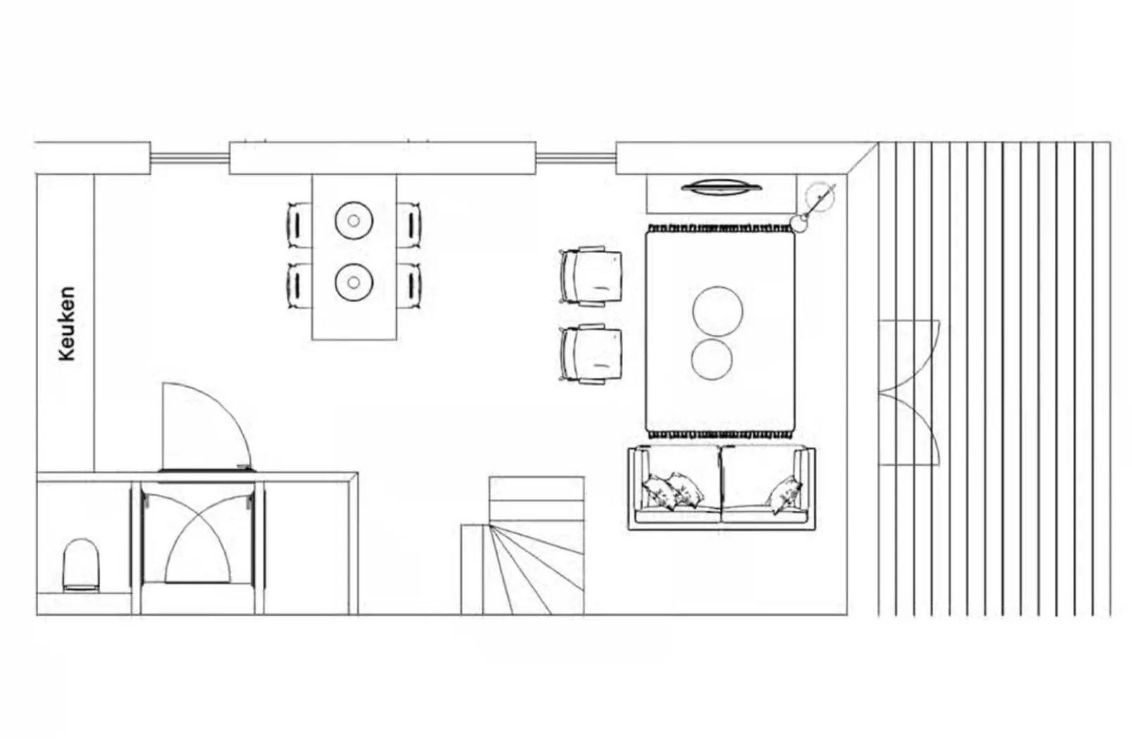Plein 40 Lodge 8 - Plattegrond