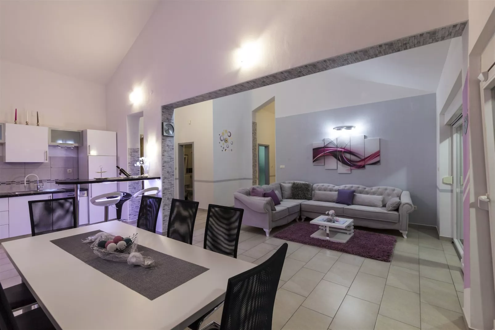 Sea view Villa Brodarica-Keuken