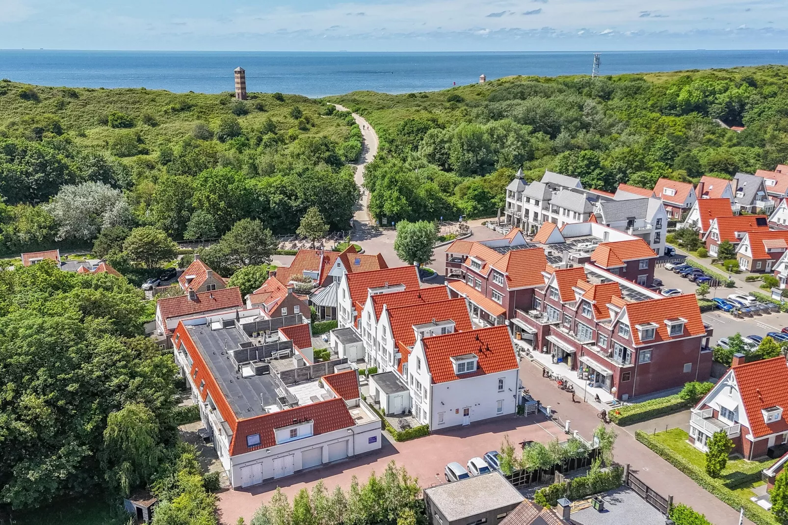 Appartement Kaapduinseweg 13 Dishoek 13D luxe 6p sauna-Gebieden zomer 1km