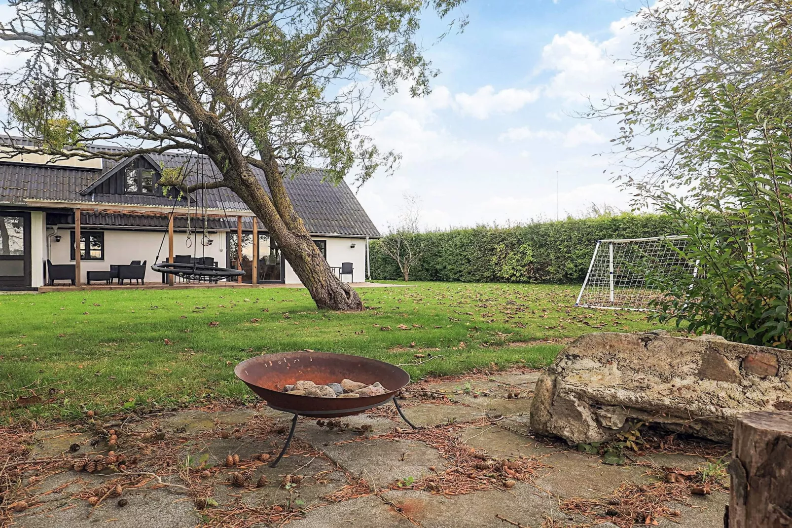 Gezellig vakantiehuis met hottub-Uitzicht