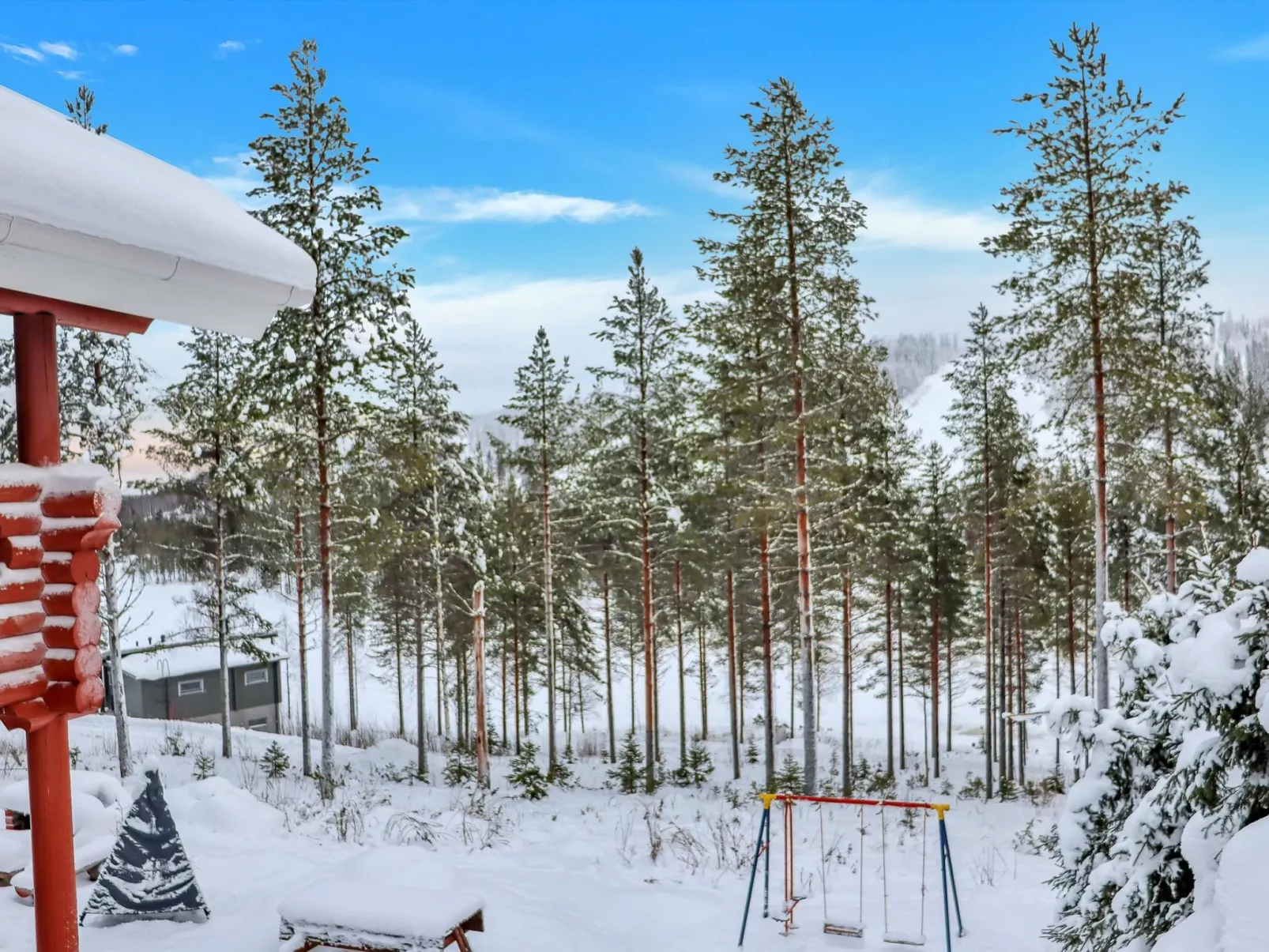 Tunturimaja 2 mökki-Binnen