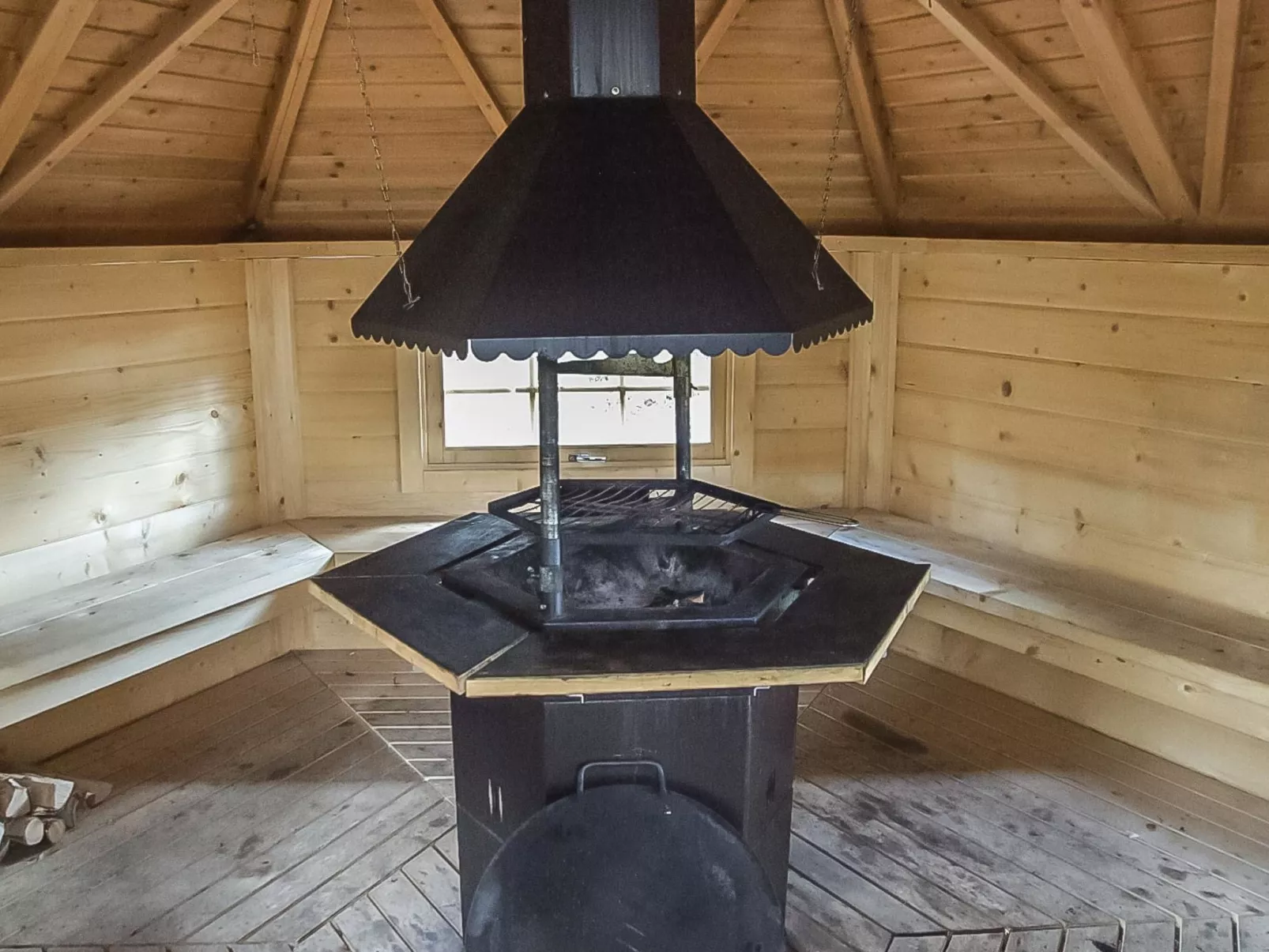 Honkapirtti, vuotunki-Binnen