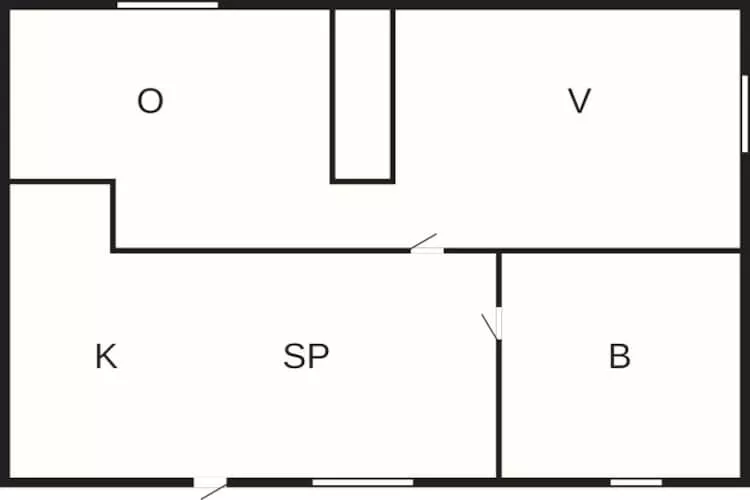 4 Personen vakantie huis in TORUP-Plattegrond