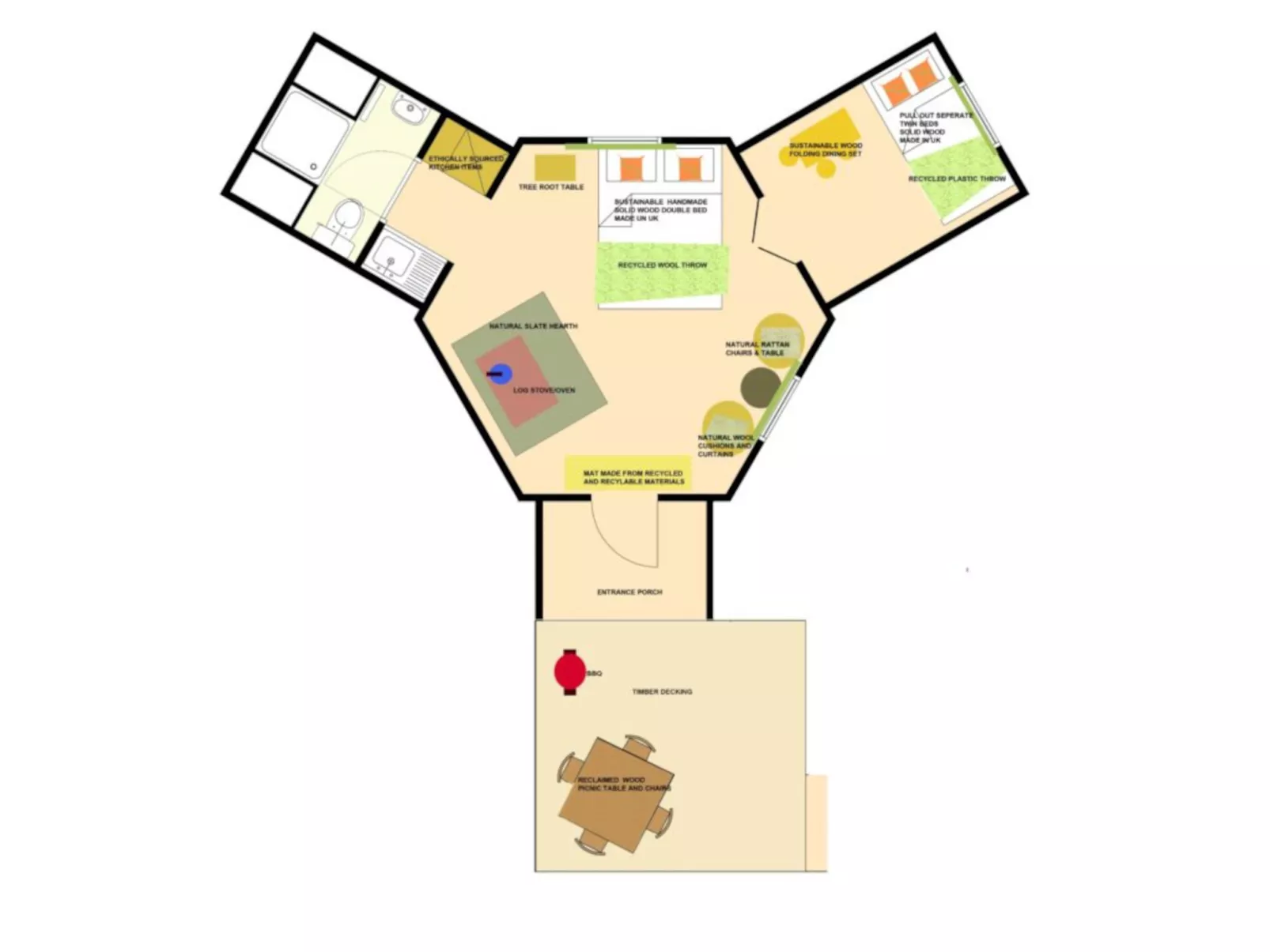 Ghillie’s Bothy-Binnen