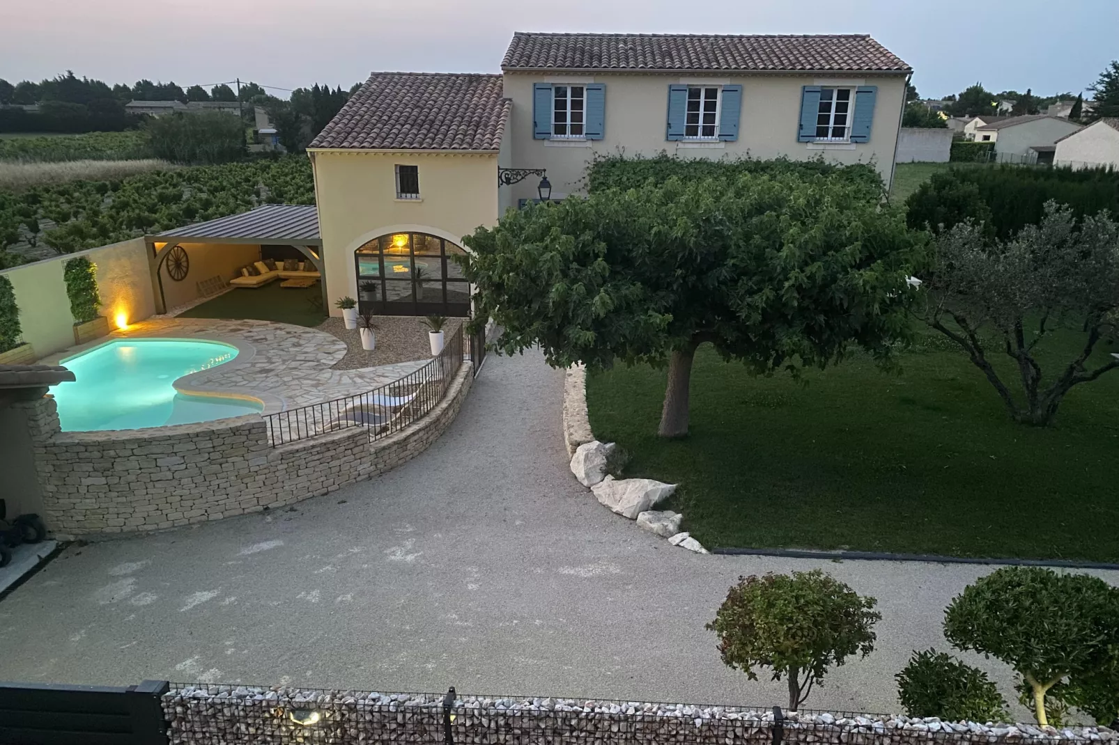 Le Mas d'à côté-Buitenlucht