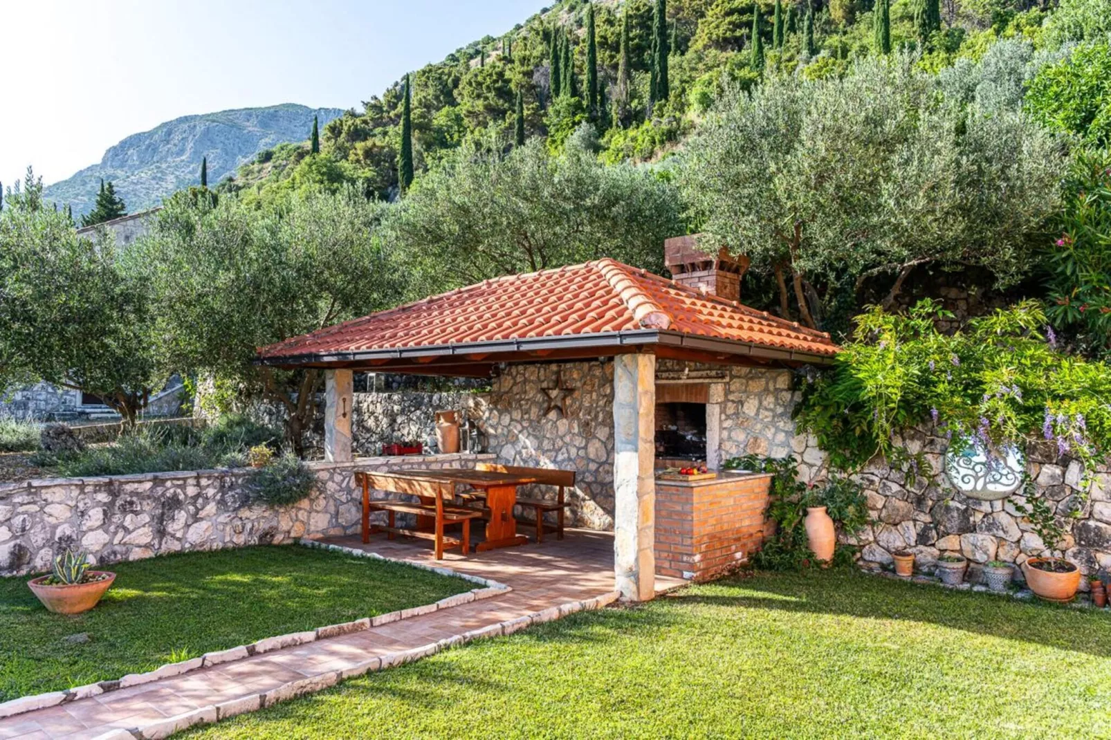 Villa Oliva - Two Bedroom Villa with Terrace and Swimming pool-Uitzicht