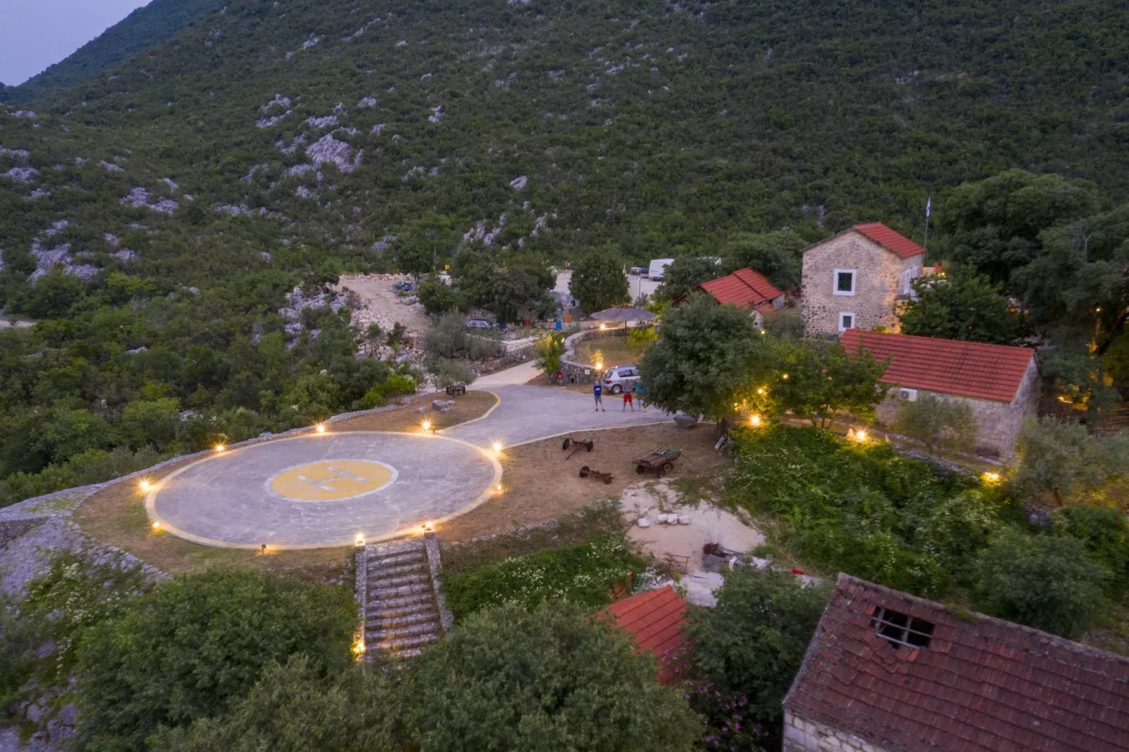 Rustical Resort Kokorići with Shared Outdoor Swimming Pool - One Bedroom Apartment-Uitzicht