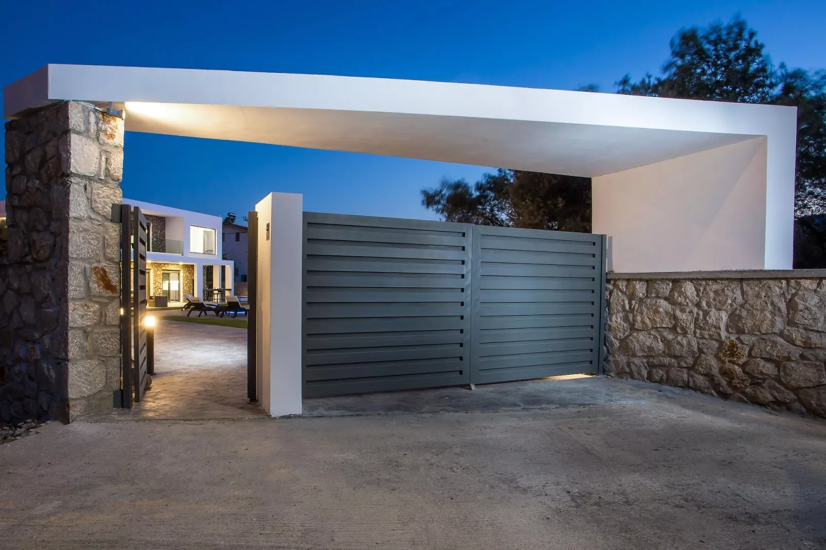 Villa Kastalys-Hal-ontvangst