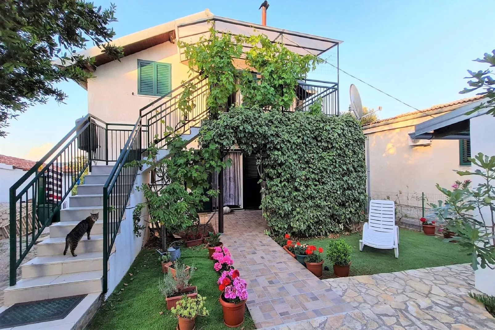 Beach house Franka-Tuinen zomer