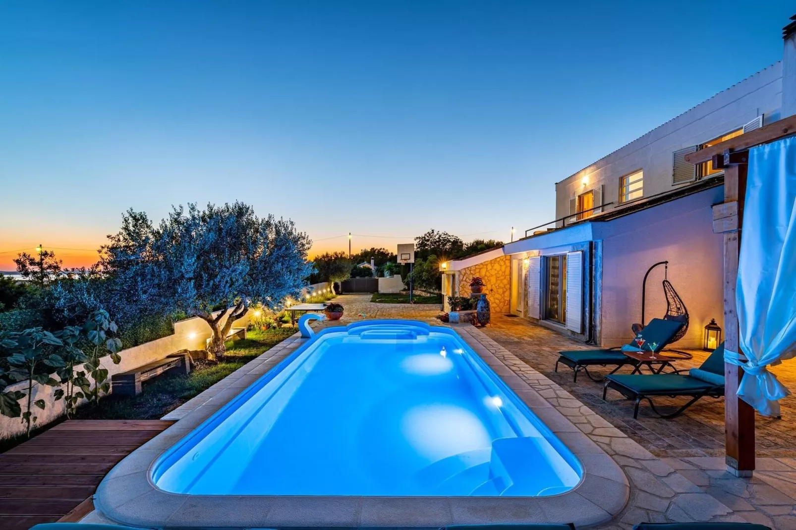 Sea view Villa Elia-Zwembad