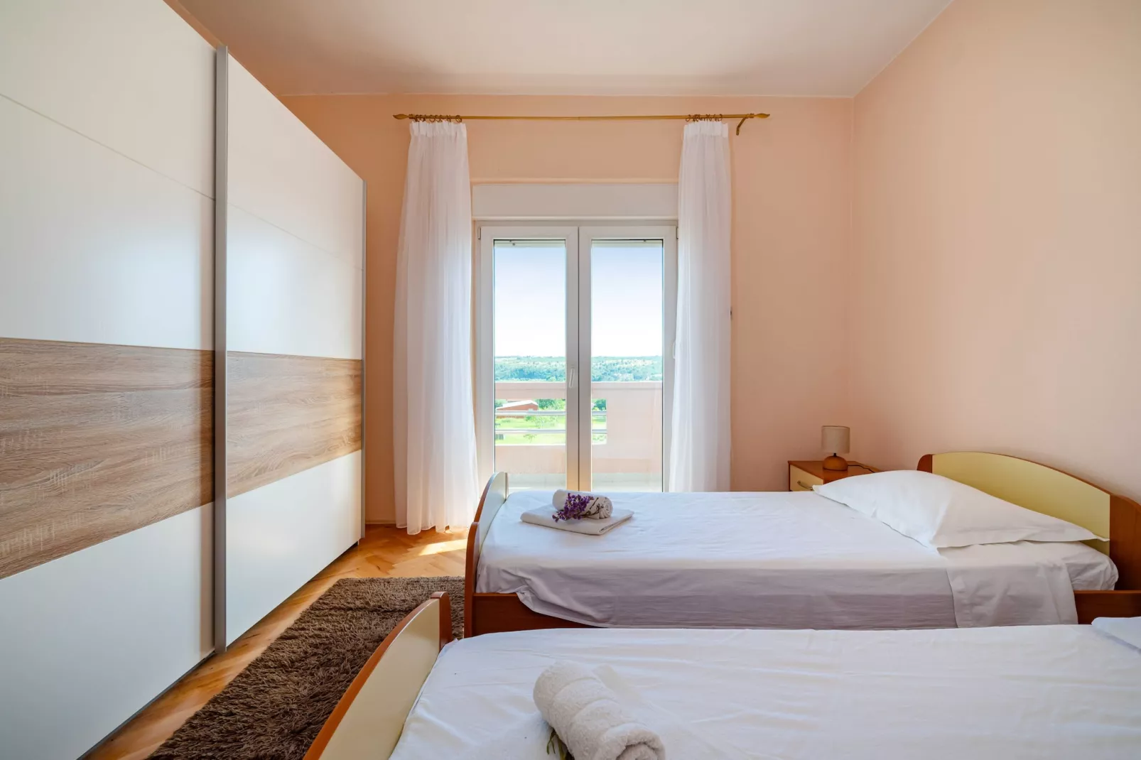 Sea view apartment Nika-Slaapkamer