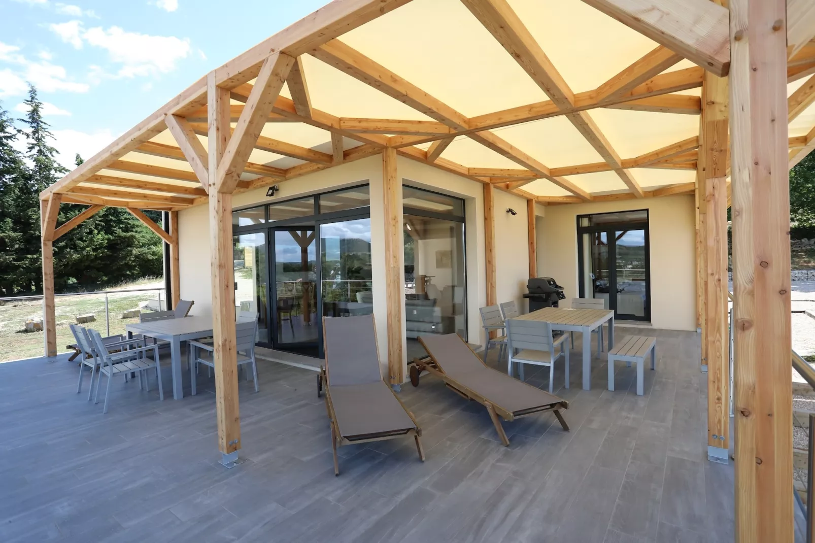 Villa moderne-Terrasbalkon