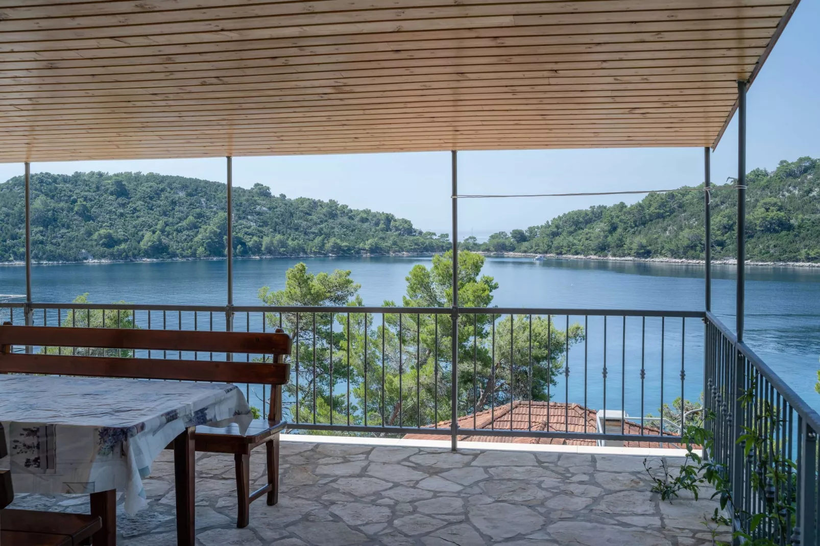 Panoramic Apartments Anić - Superior Two Bedroom Apartment with Terrace and Sea View (A1)-Terras