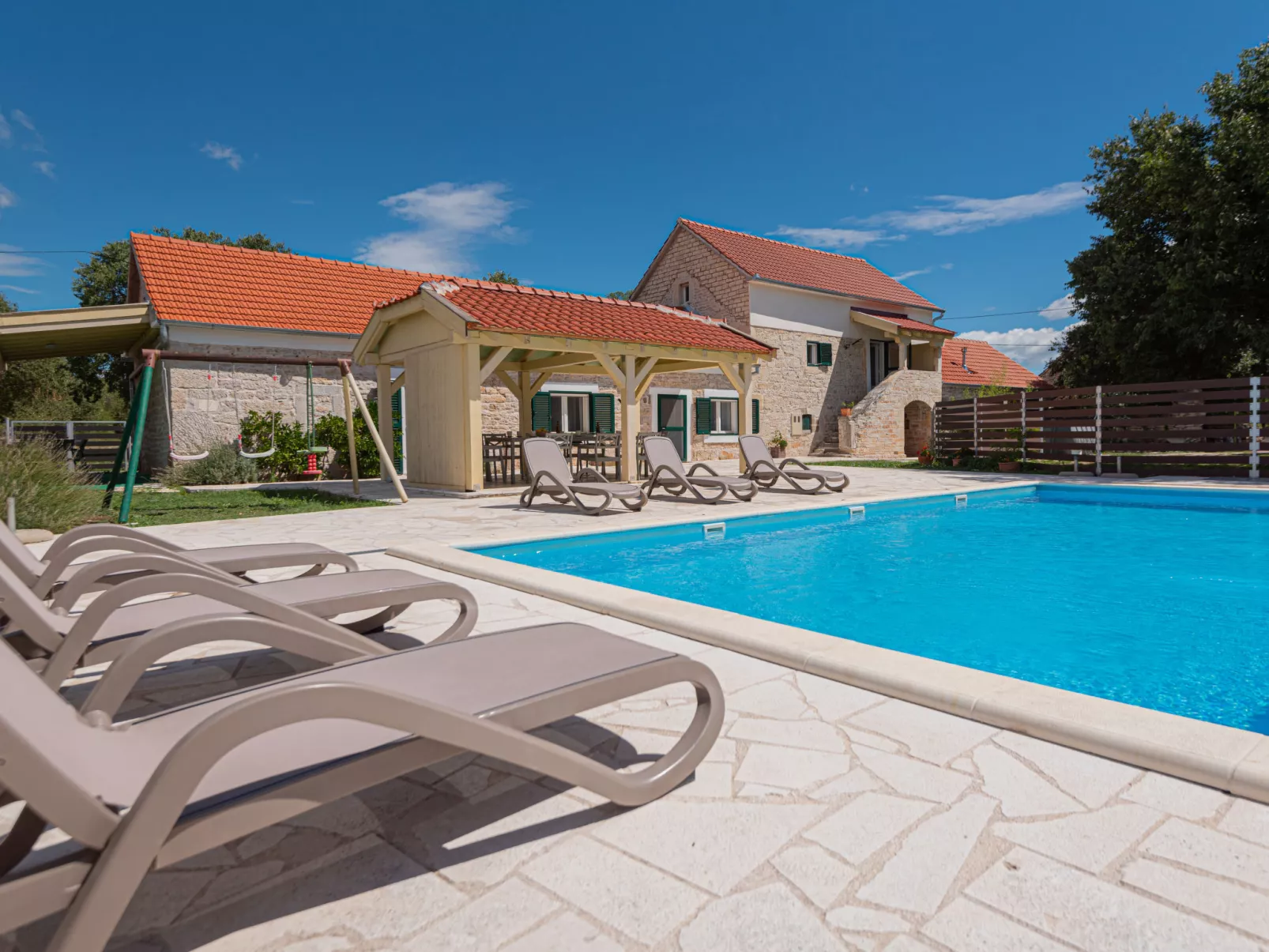 Rural Villa Olive Krka-Buiten