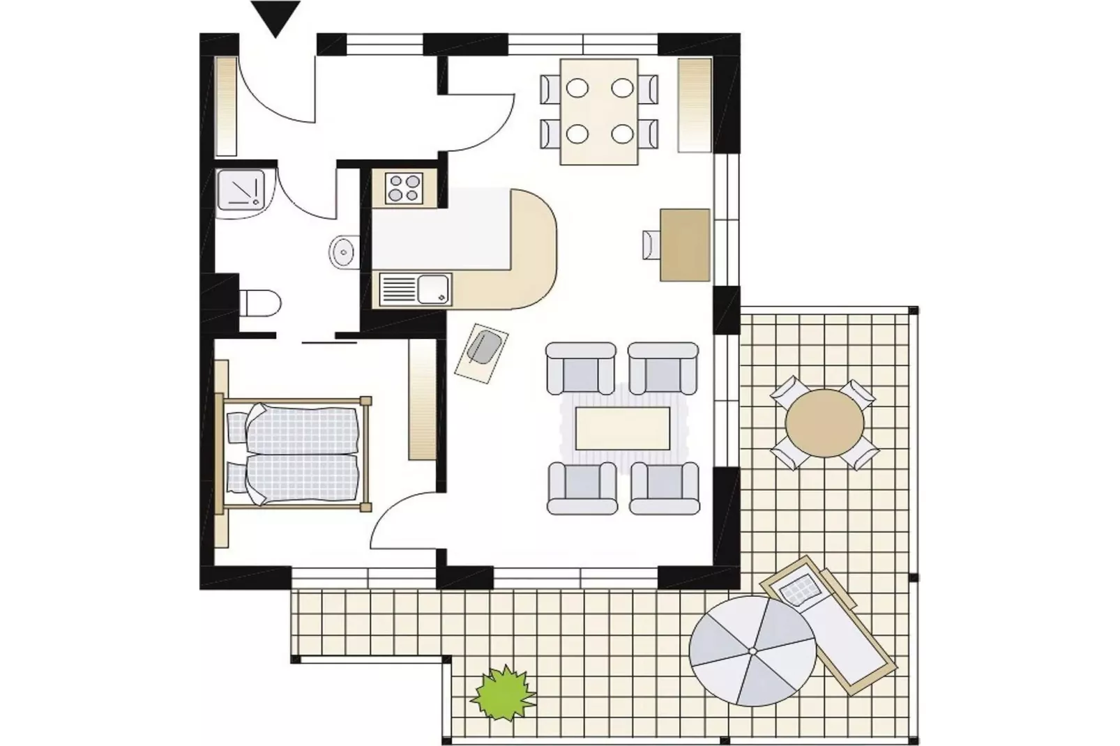 Seeadler 206-Plattegrond
