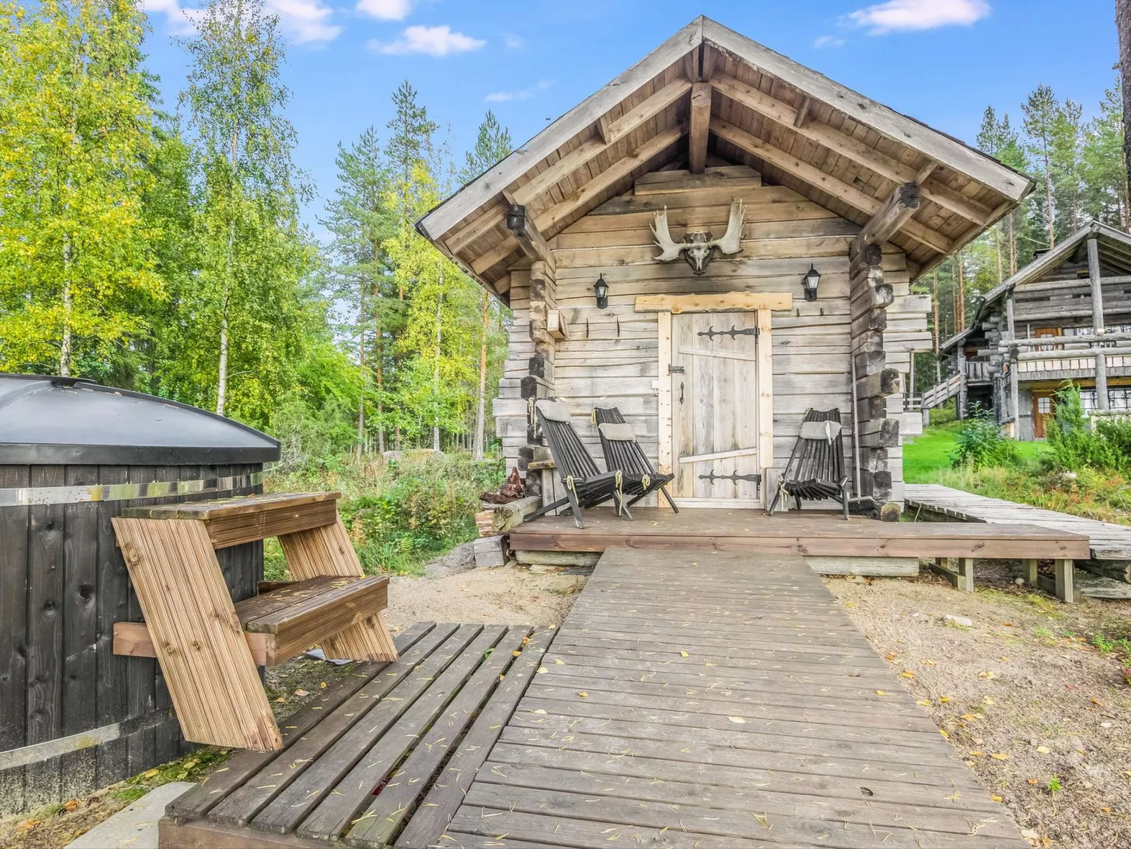 Mäntyranta lodge-Binnen