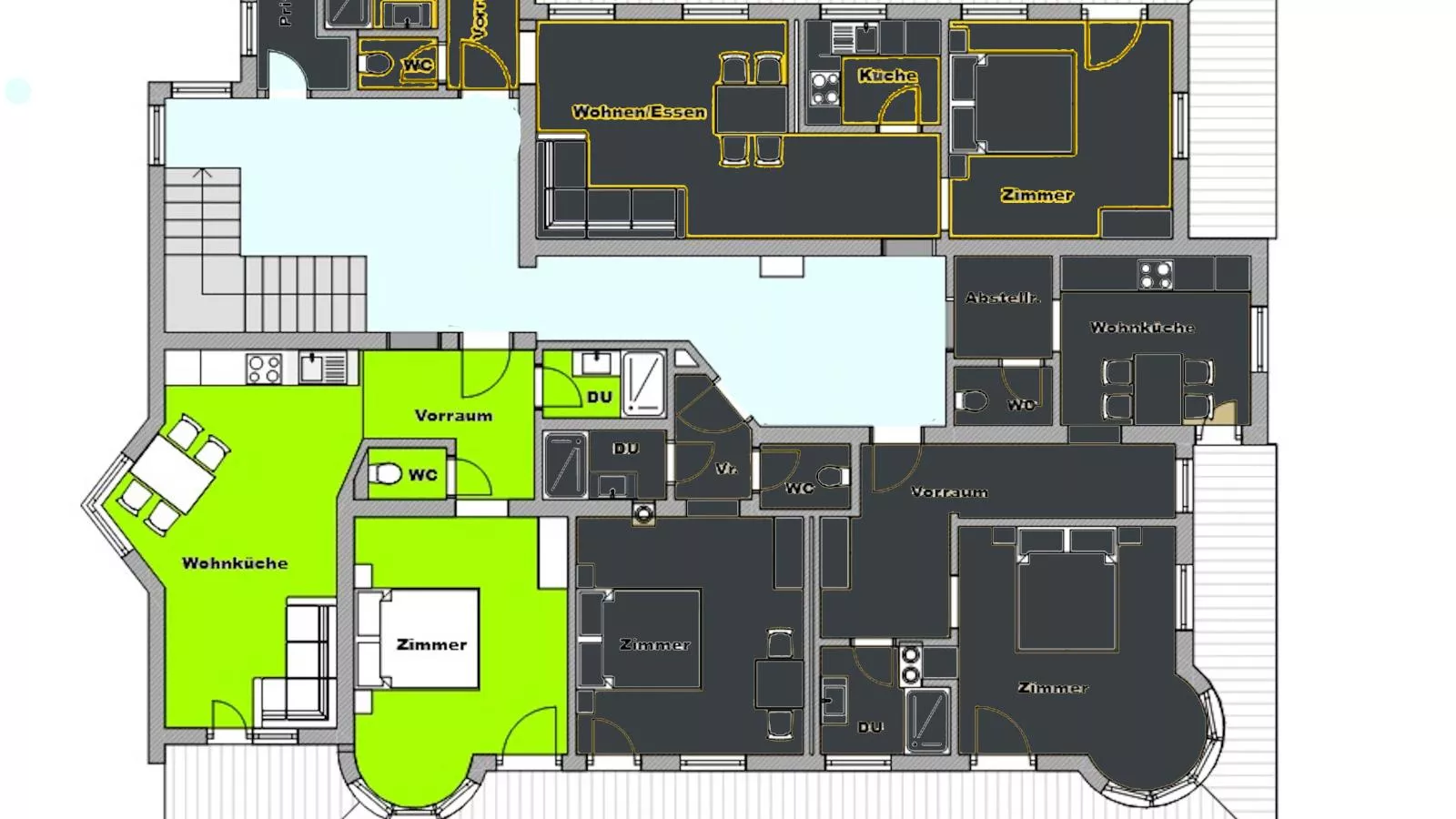 Landhaus Marchfeld Top 3-Plattegrond