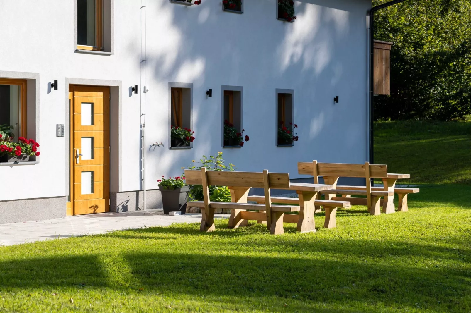 The Woodland Nook Apartments Bohinj - Comfort Two Bedroom Apartment with Balcony (owner F)-Buitenlucht