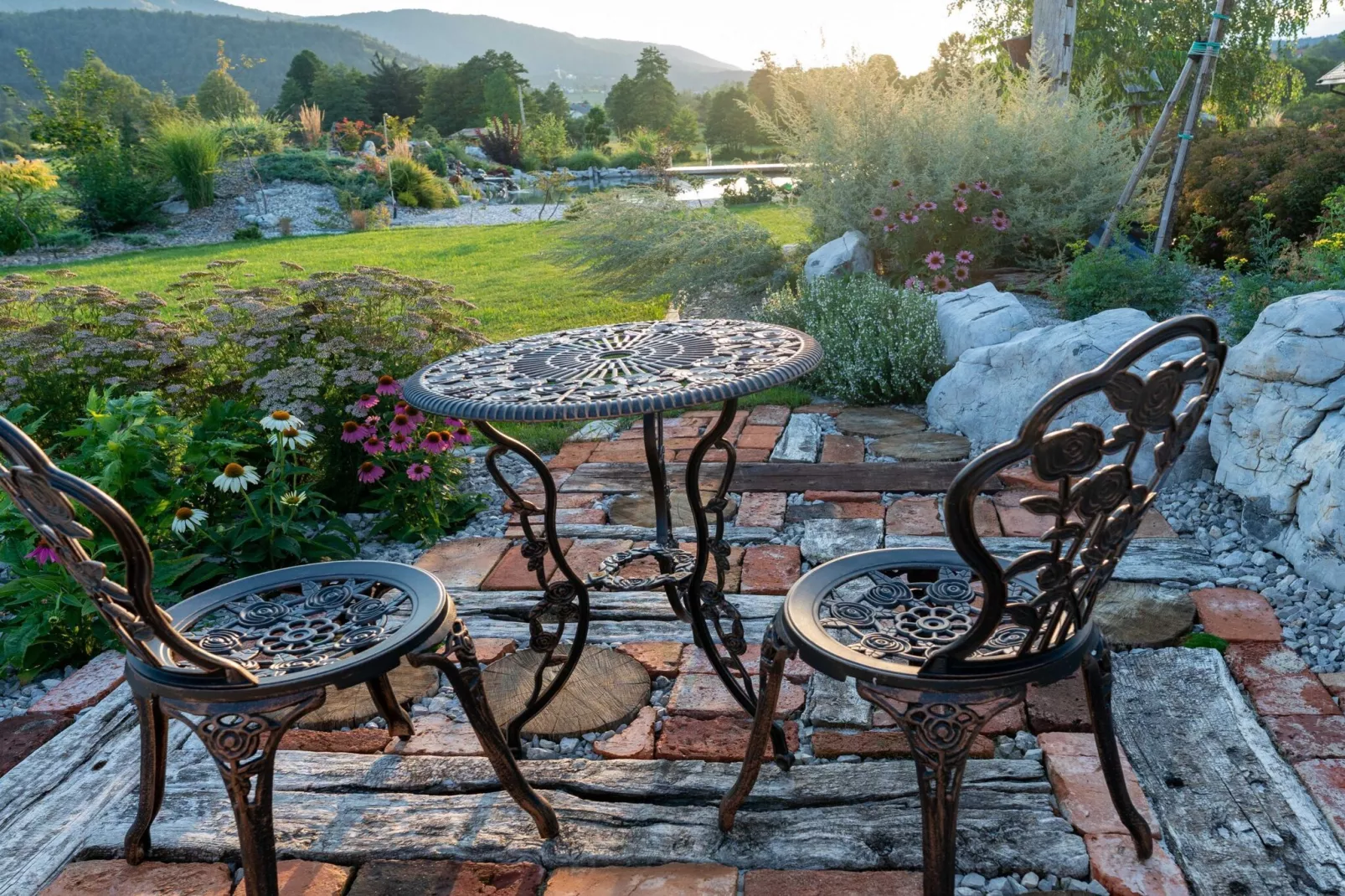 Echo Valley Hillside Holiday Home with Sauna - Two Bedroom Holiday Home with Sauna-Buitenlucht