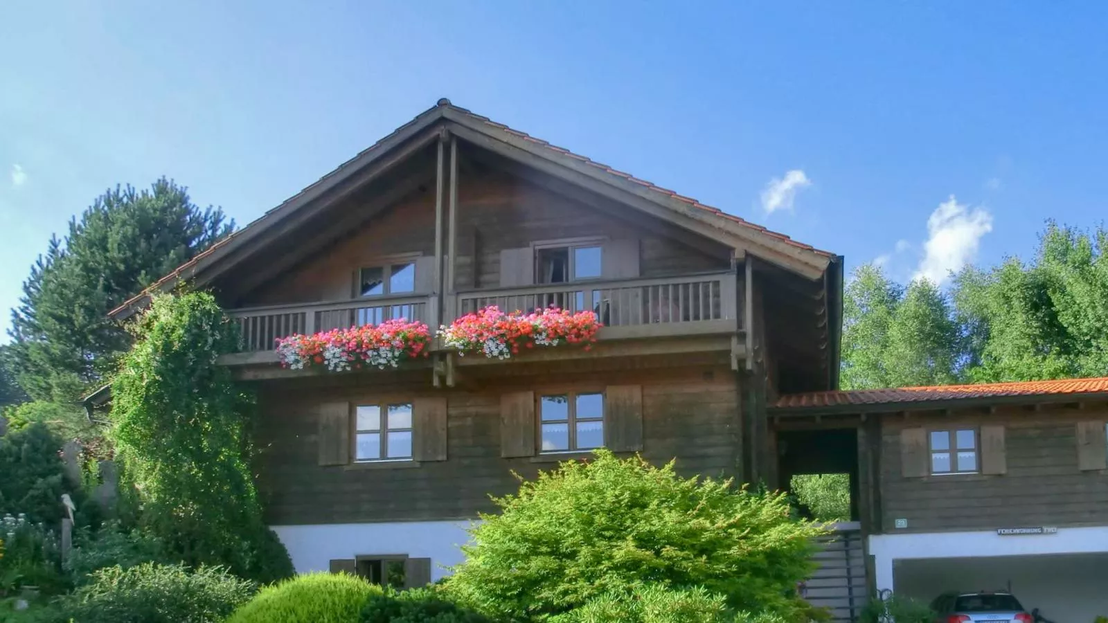 Bayerwald-Buitenkant zomer