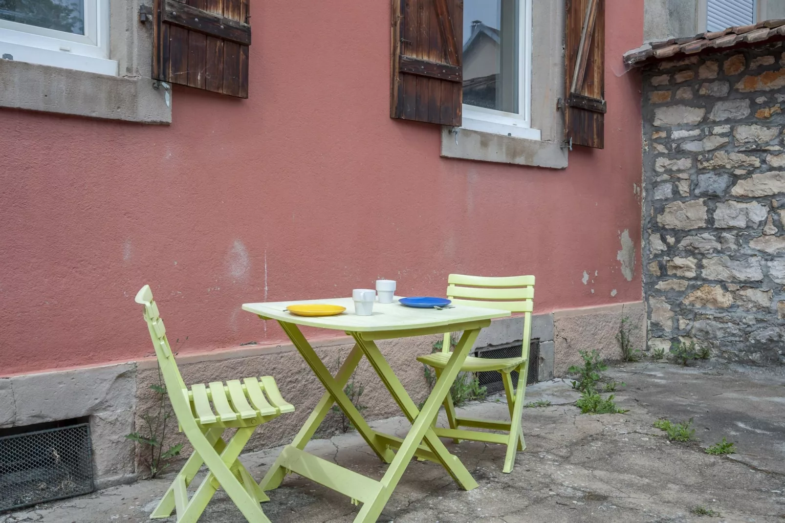 Fijn appartement in Belfort bij het centrum-Terrasbalkon
