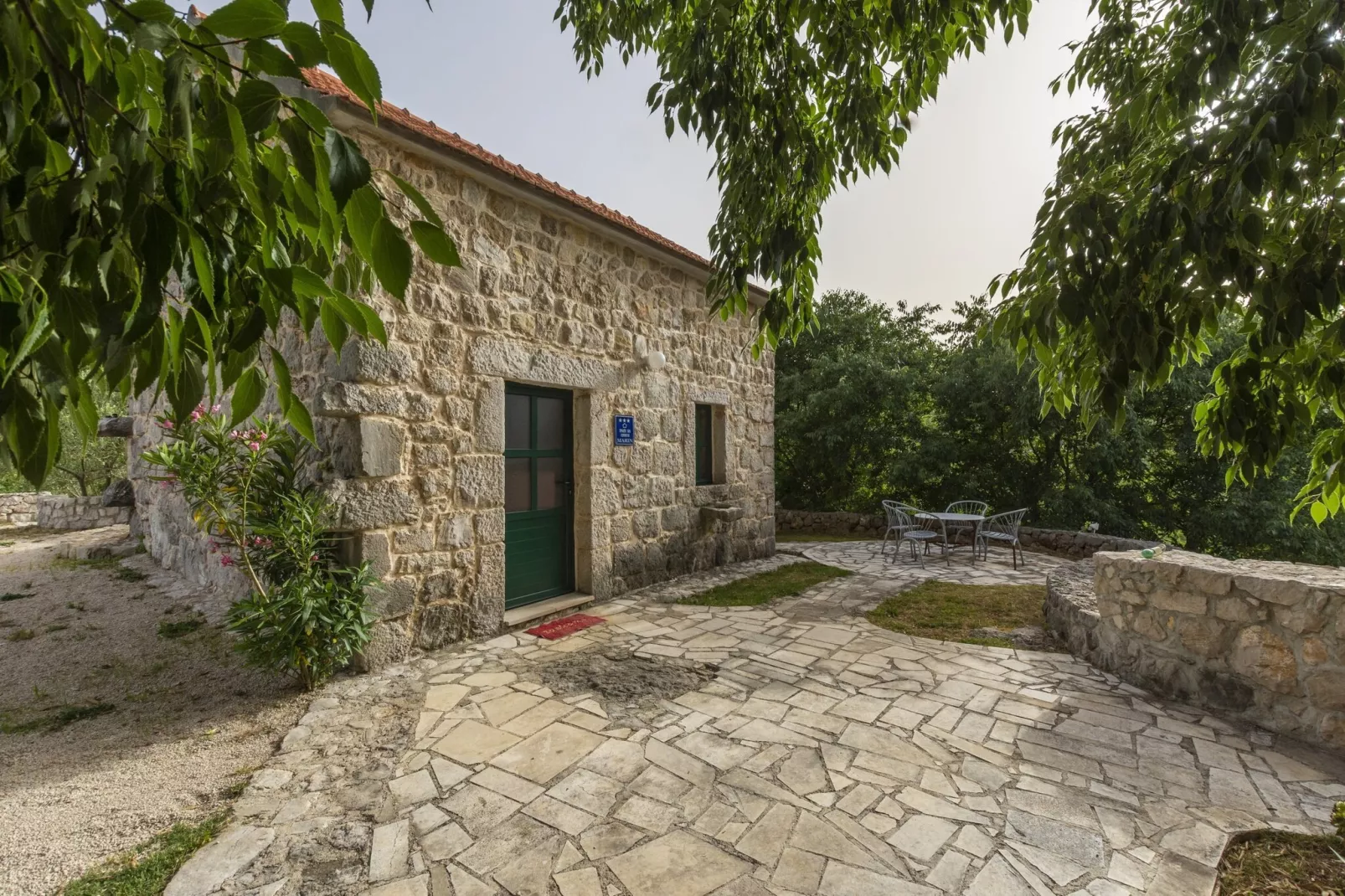 Rustical Resort Kokorići with Shared Outdoor Swimming Pool - One Bedroom Apartment with Terrace-Buitenlucht