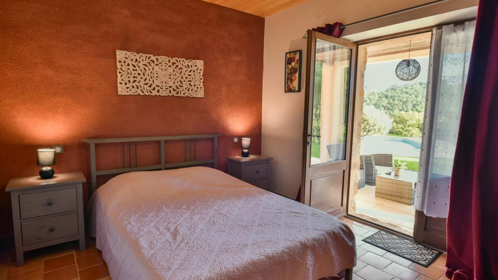 La Roque Haute-Slaapkamer