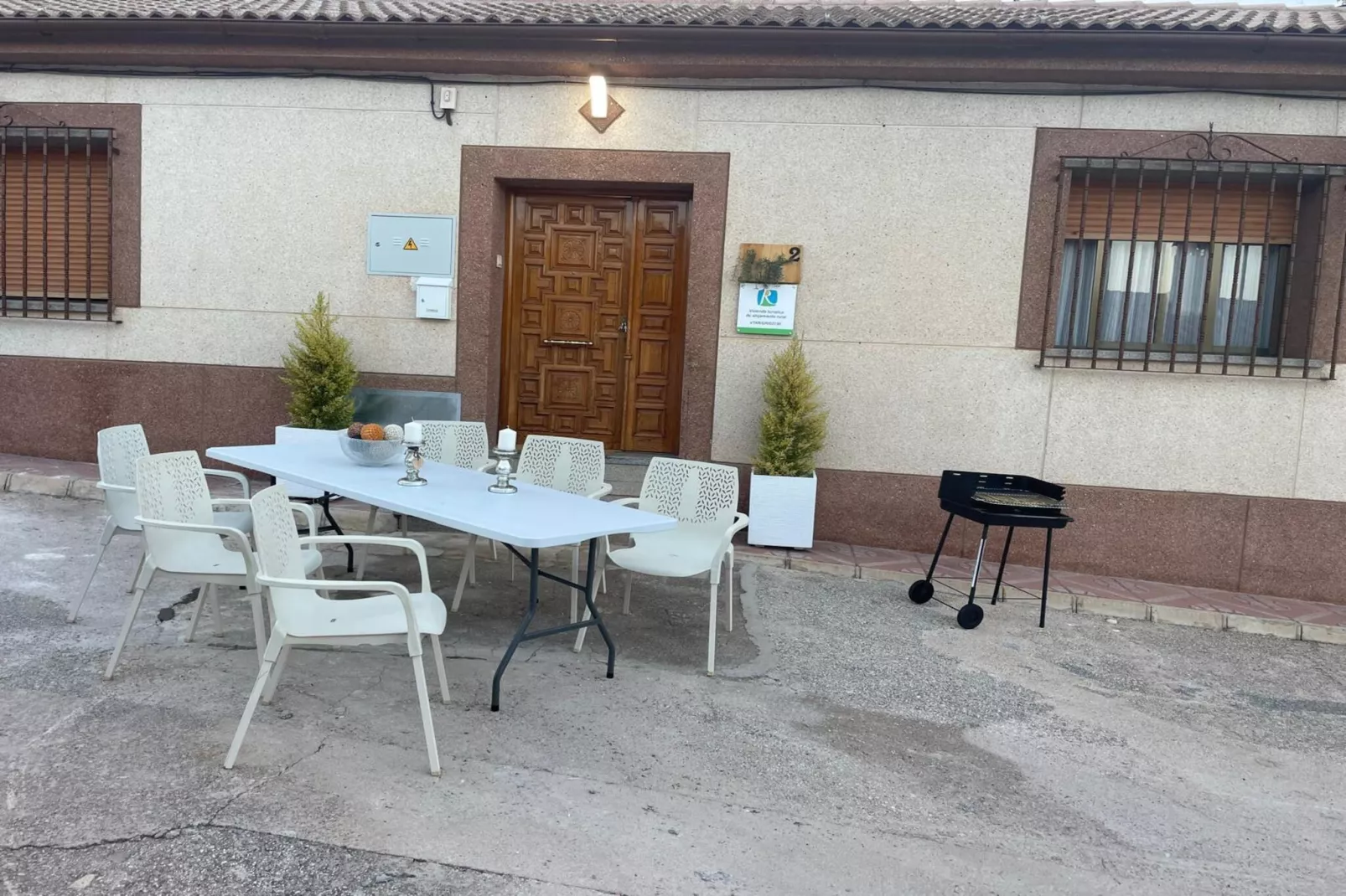 Casa Rural la chicuela-Terrasbalkon