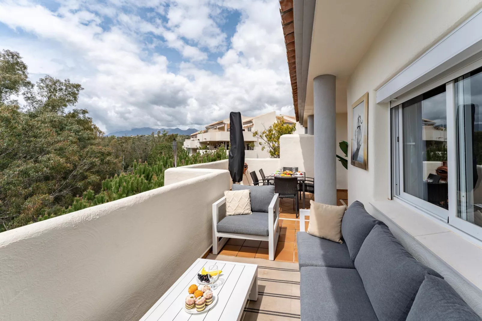 CT 366 - Faro's Silent Dream in Elviria - Marbella-Terrasbalkon
