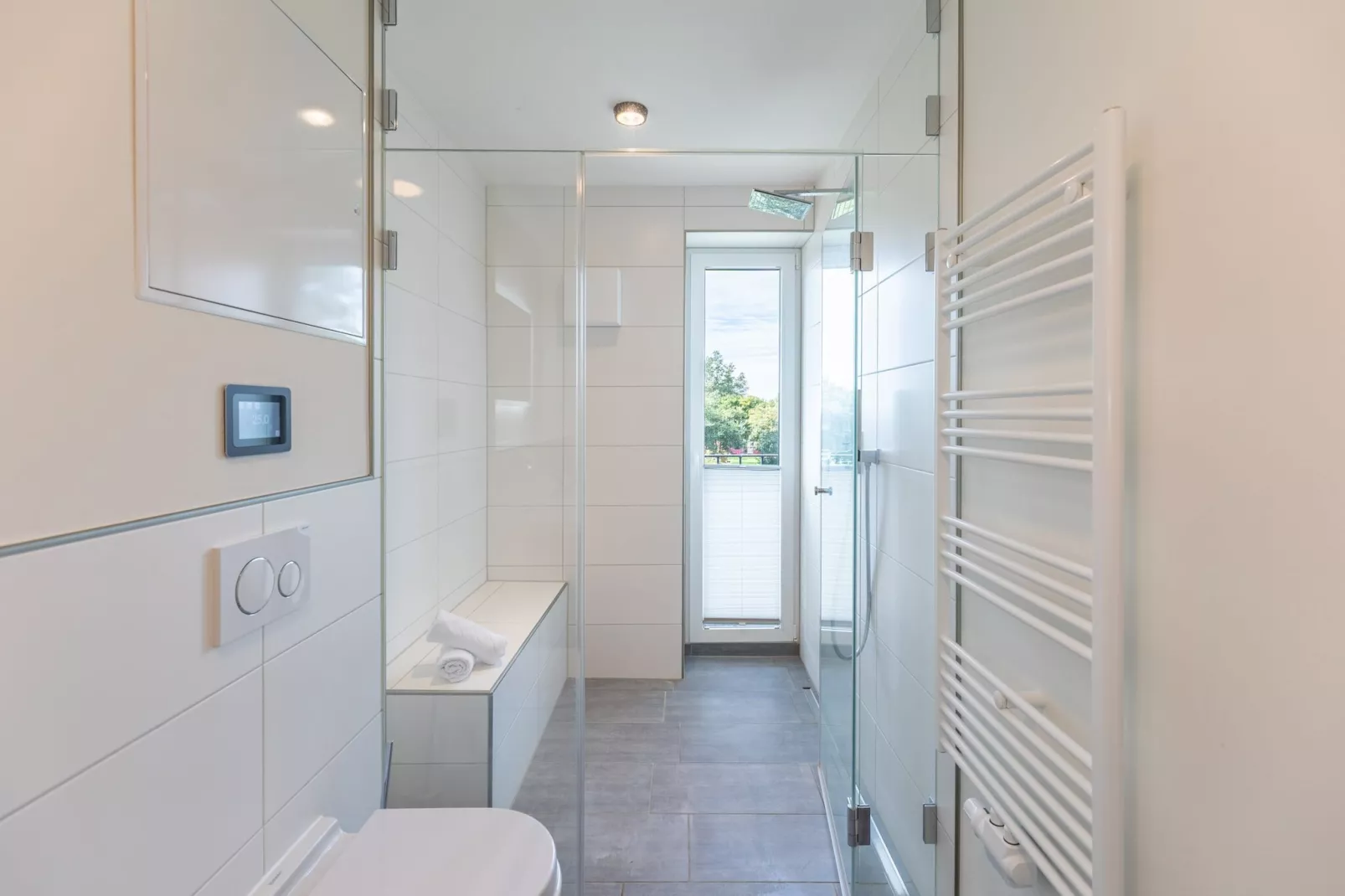 Halligwelt de Luxe auf Nordstrand-Badkamer