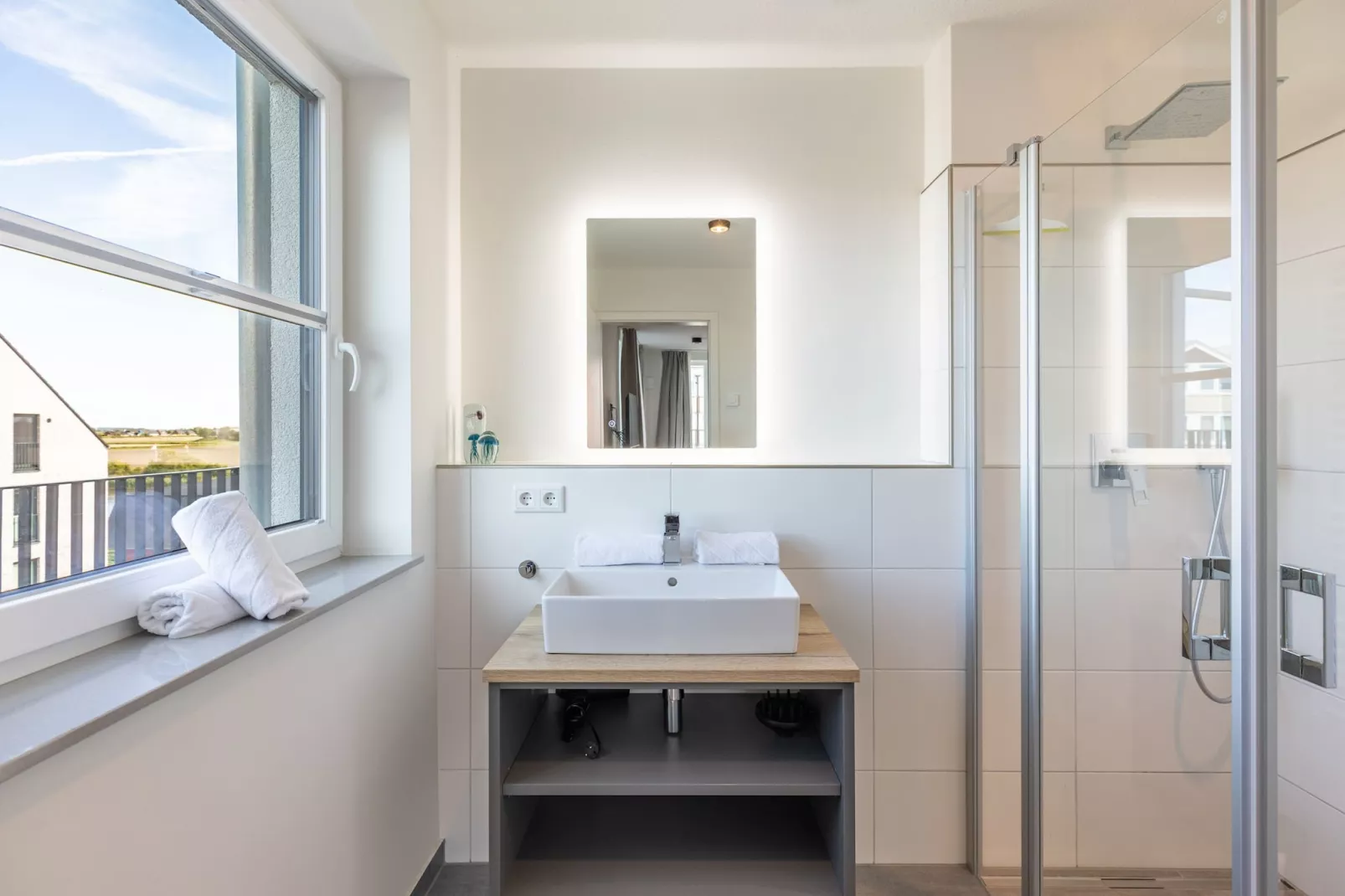 Penthouse de Luxe auf Nordstrand-Badkamer