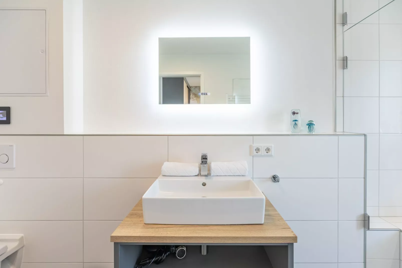 Wattsegler de Luxe auf Nordstrand-Badkamer