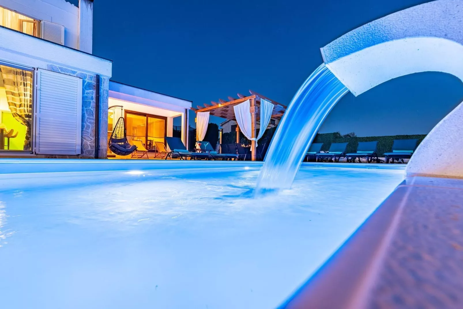 Sea view Villa Elia-Zwembad