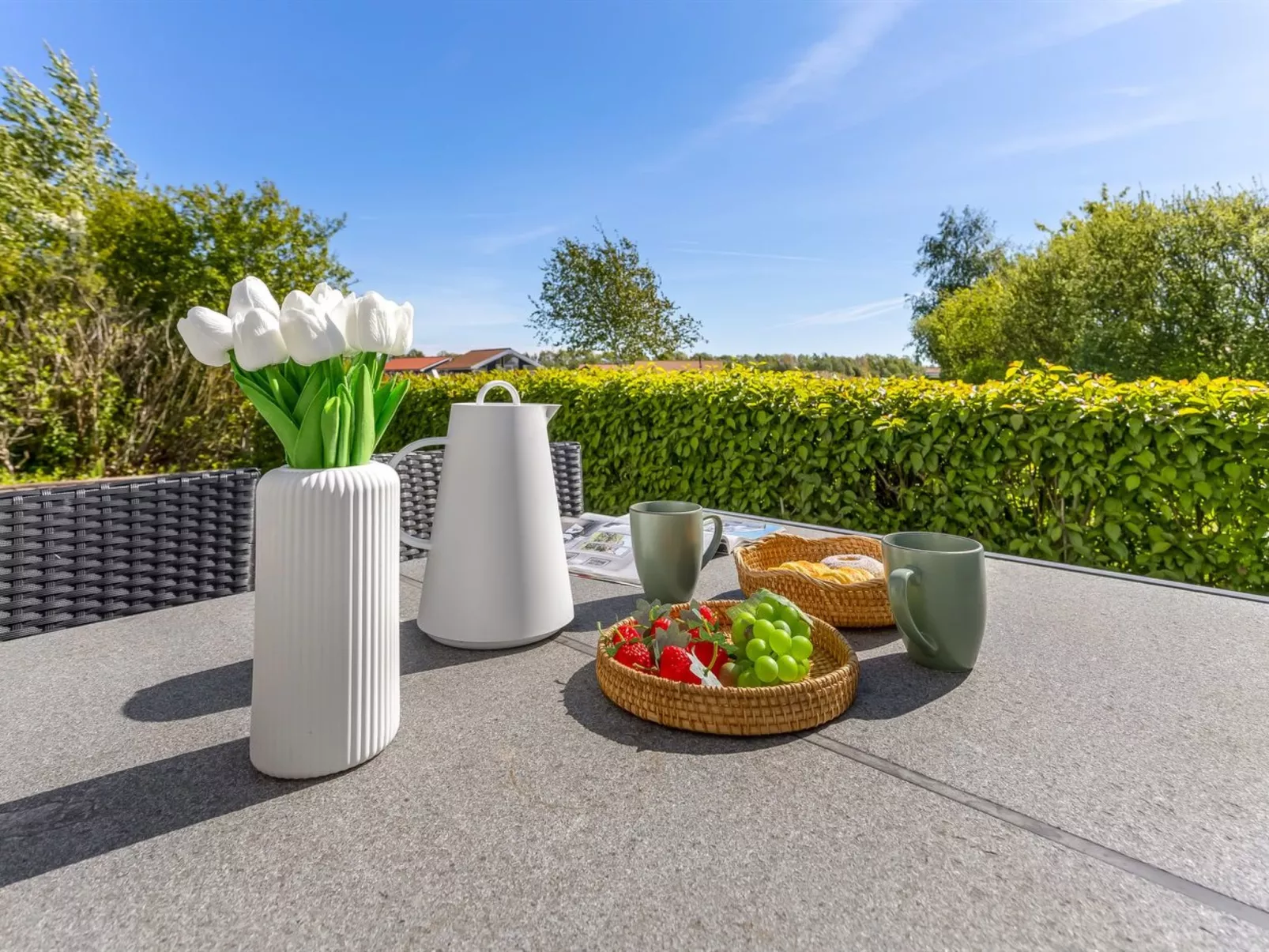 "Zişan" - 1.1km from the sea-Buiten