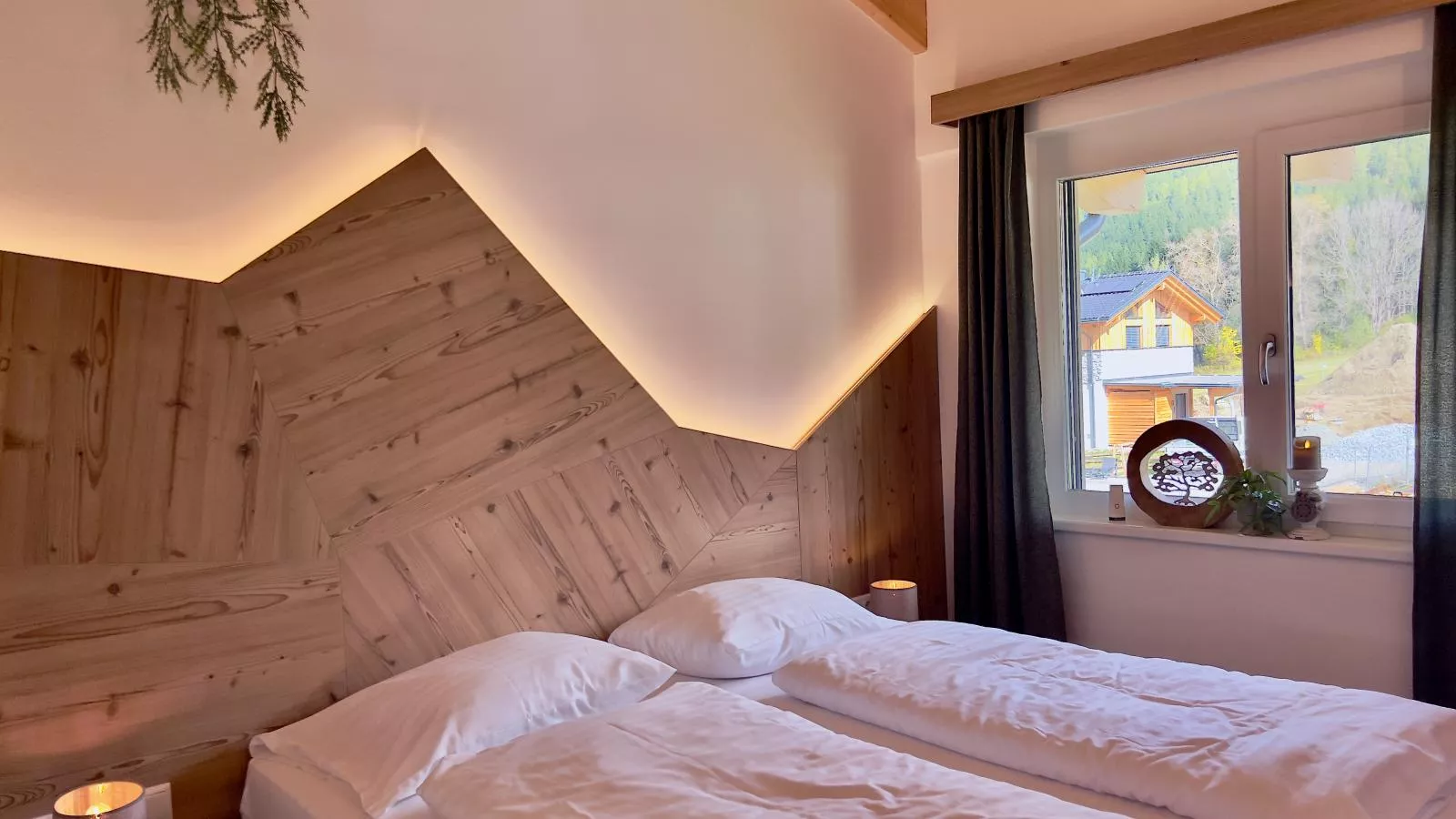 Grebenzen Lodge Edelweiss-Slaapkamer