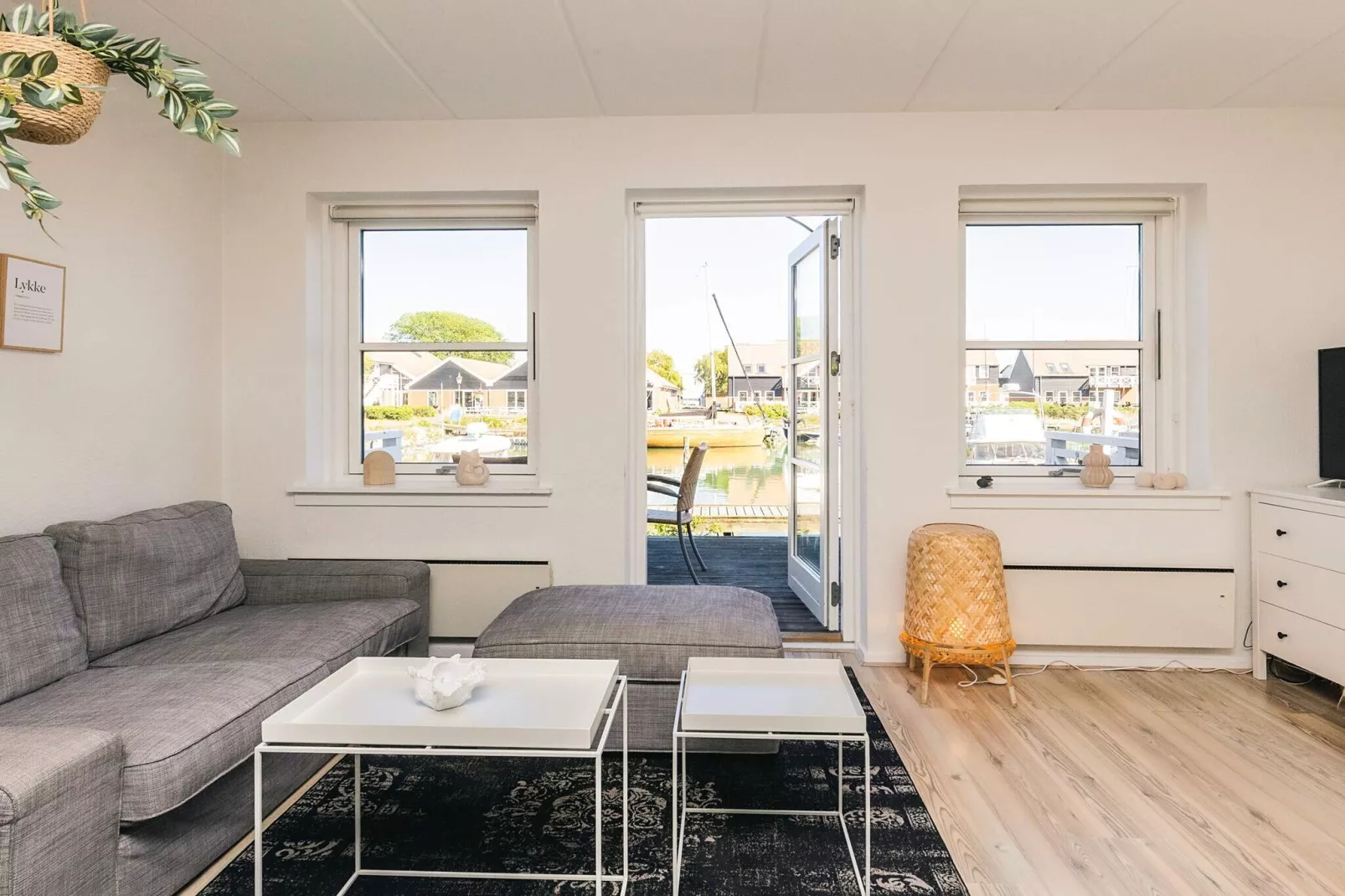 3 room,m/Harbour v.,ground/1.floor,Pr-Binnen