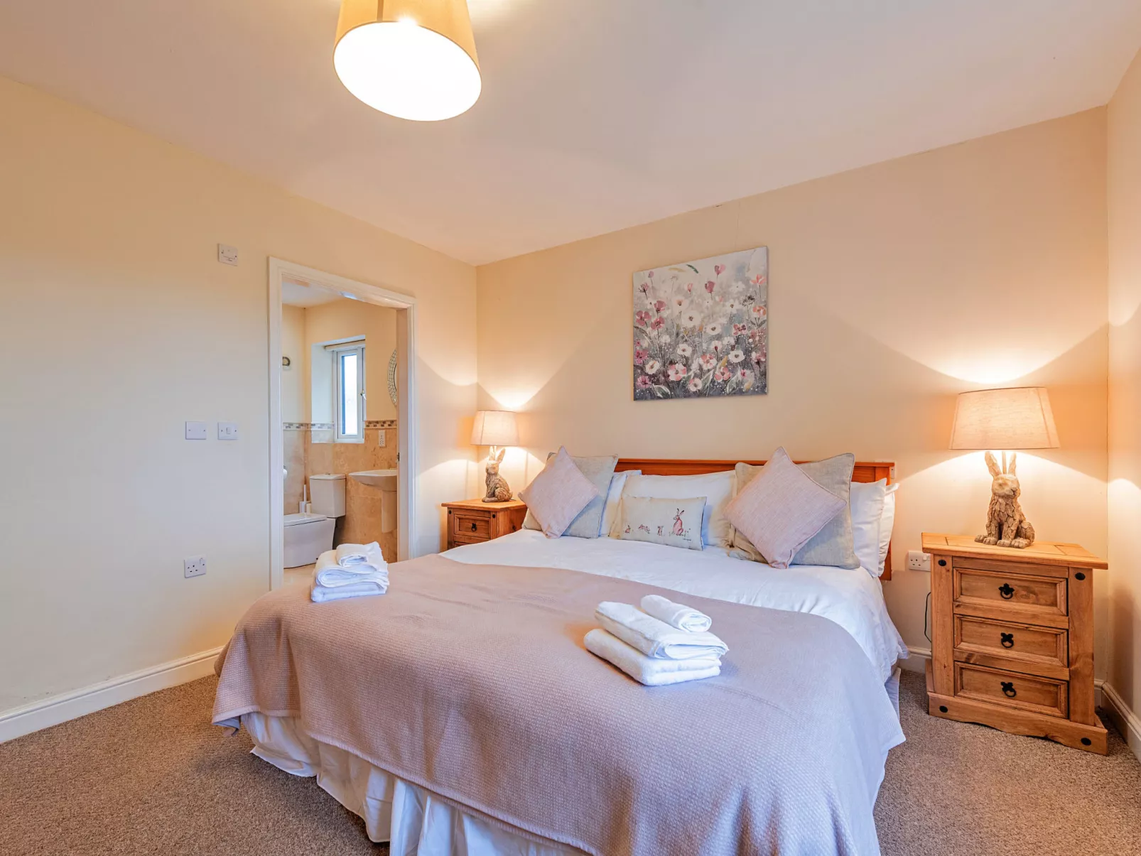 Groes Faen Bach Farmhouse-Binnen