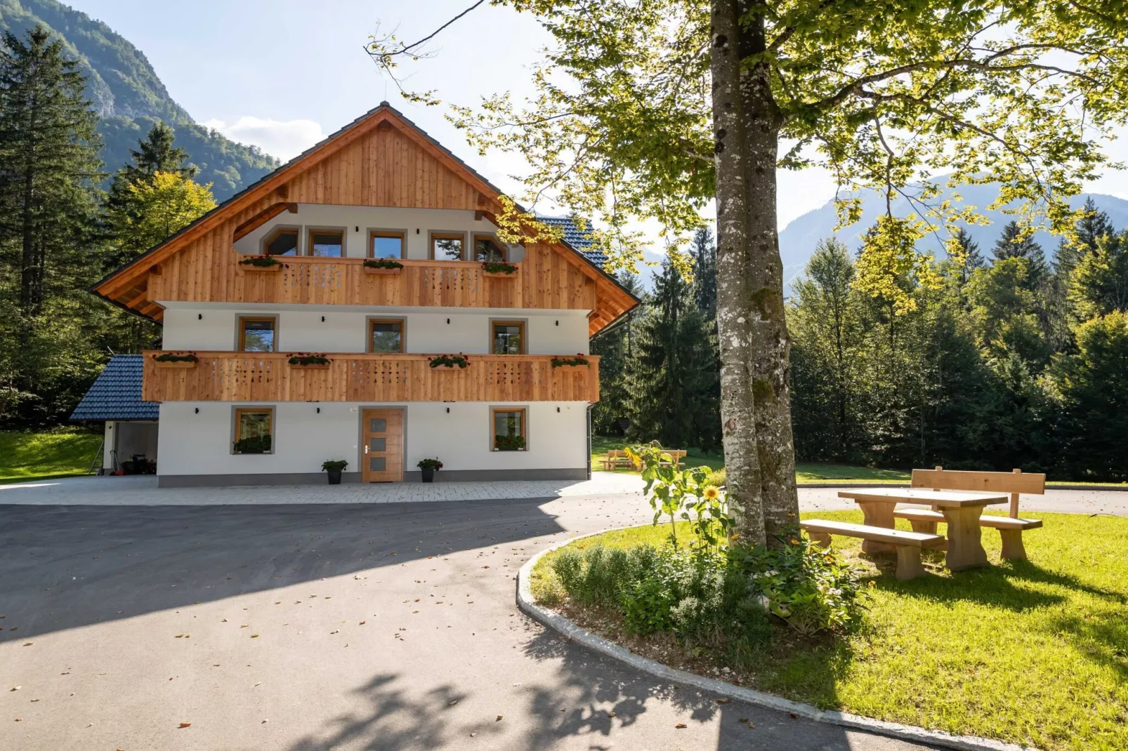 The Woodland Nook Apartments Bohinj - Two Bedroom Apartment with Balcony (owner A)-Buitenlucht