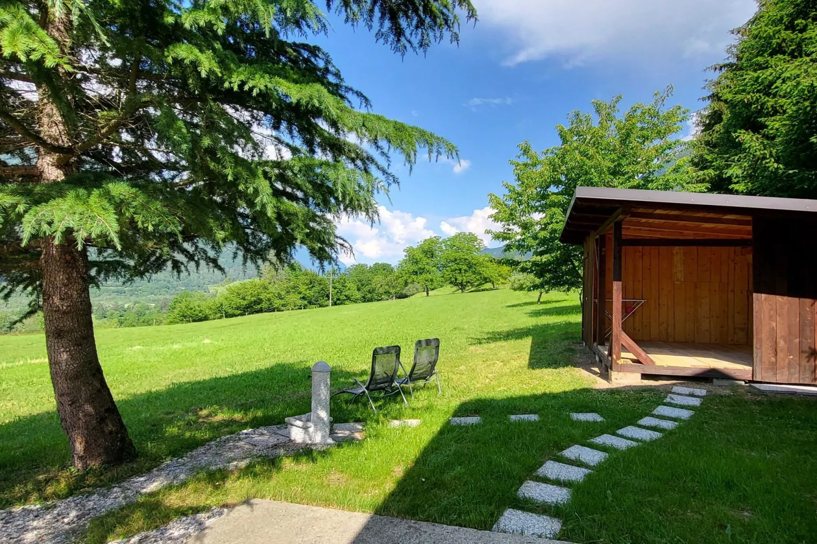 Peaceful Countryside Holiday Home with Terrace - One Bedroom Holiday Home with Terrace-Buitenlucht