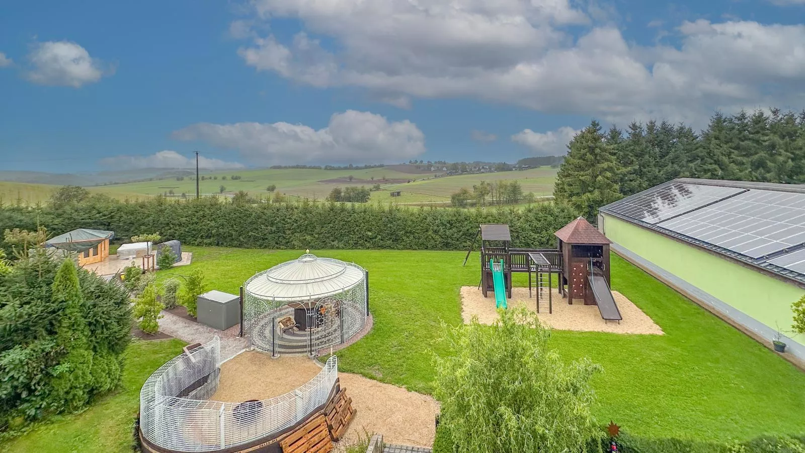 Denterhof-Uitzicht zomer