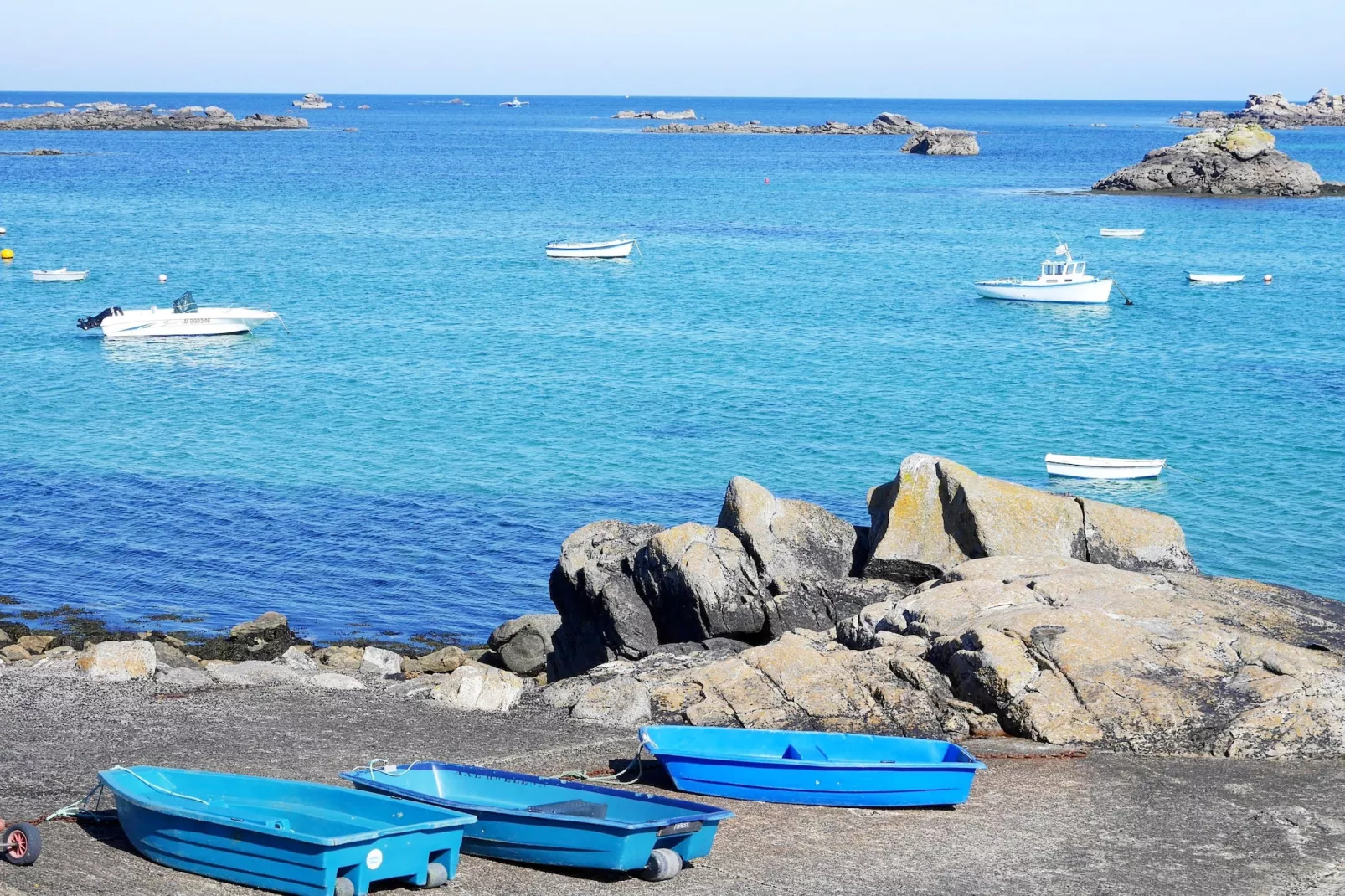 Doppelhaushälfte in Plouguerneau-Gebieden zomer 5km