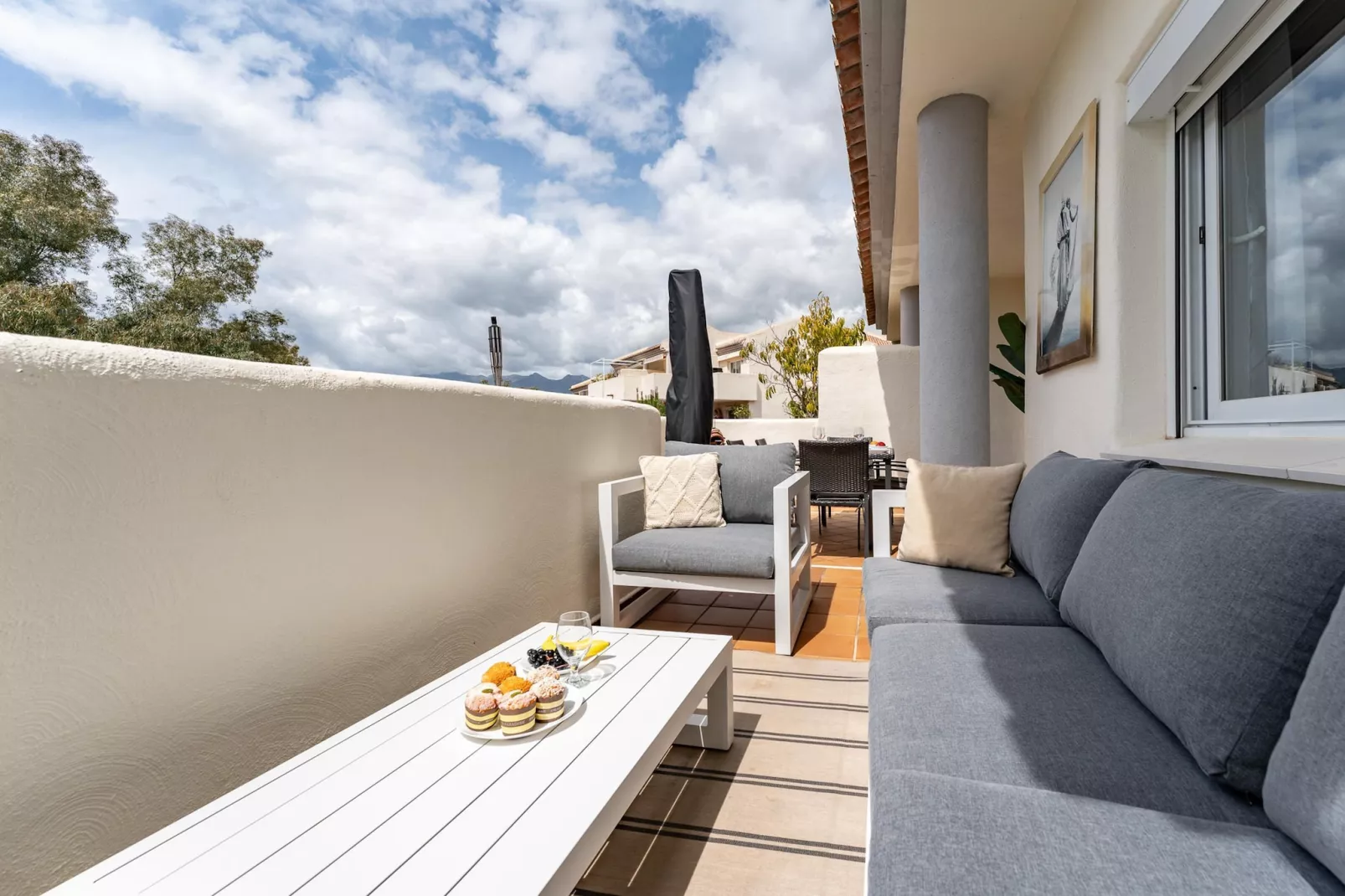 CT 366 - Faro's Silent Dream in Elviria - Marbella-Terrasbalkon