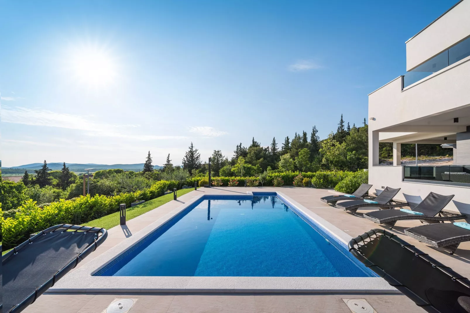 Luxury Villa Burra-Zwembad