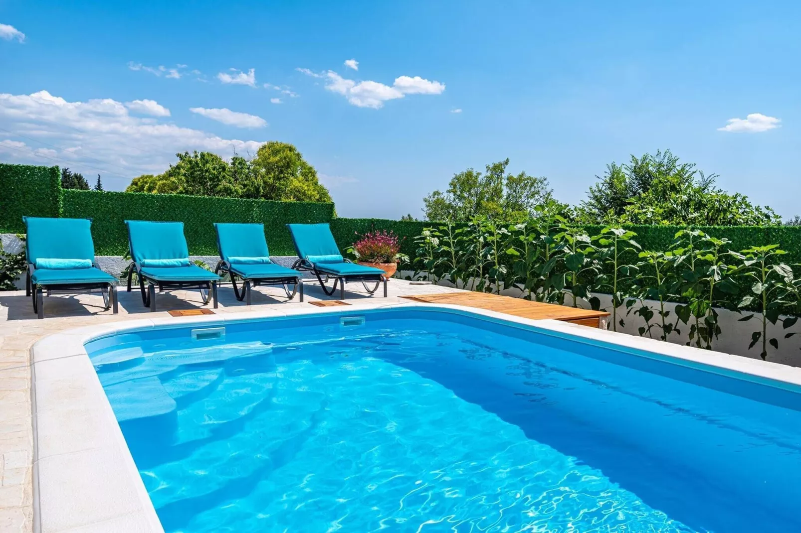 Sea view Villa Elia-Zwembad