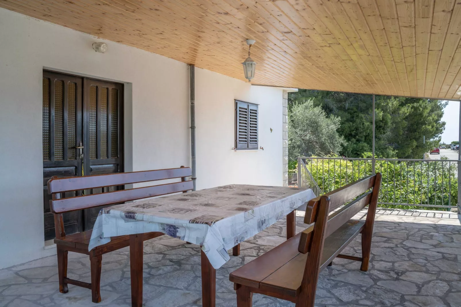 Panoramic Apartments Anić - Superior Two Bedroom Apartment with Terrace and Sea View (A1)-Terras